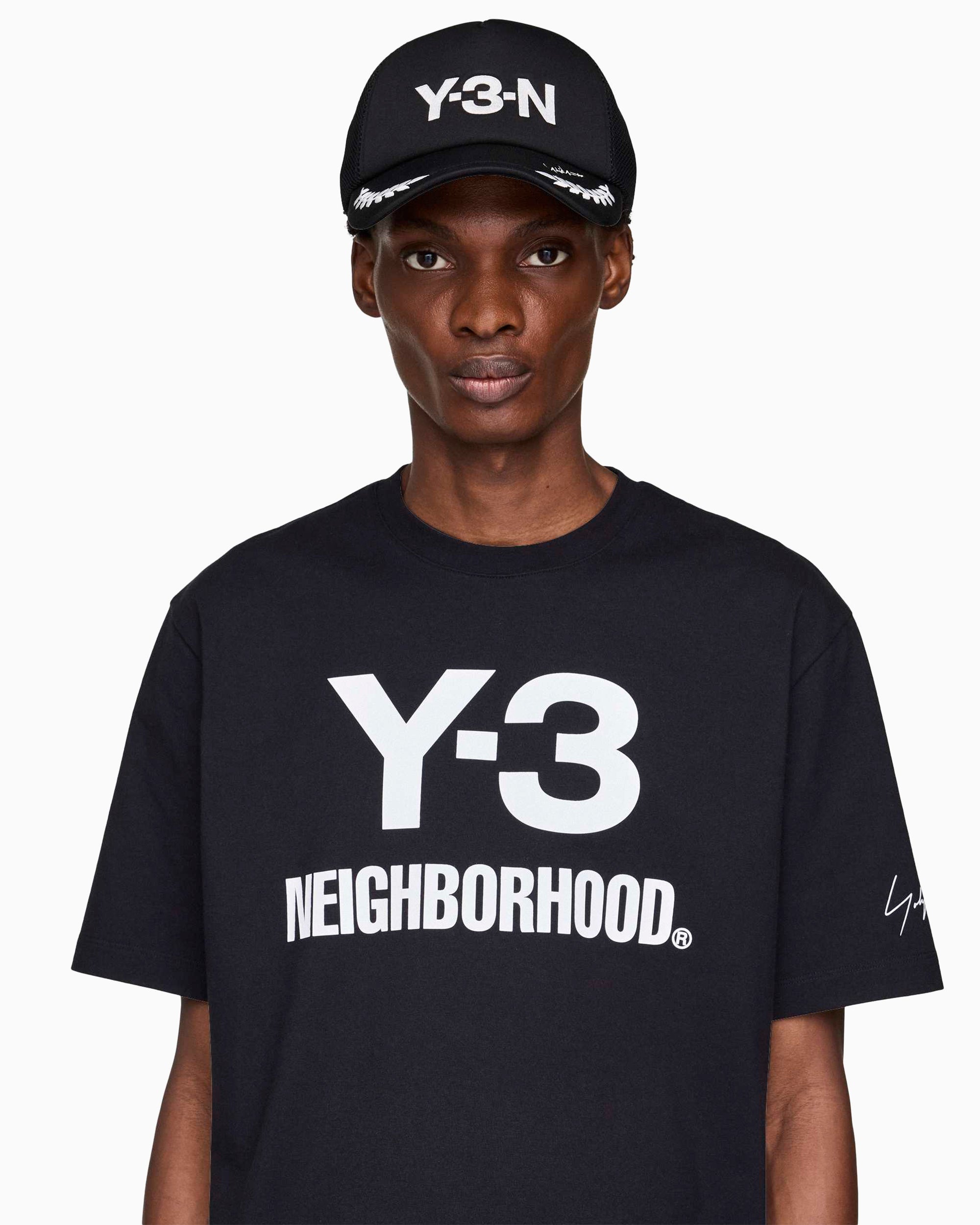 adidas Y-3 x Neighborhood Logo LS Relaxed met logo T-Shirt voor heren