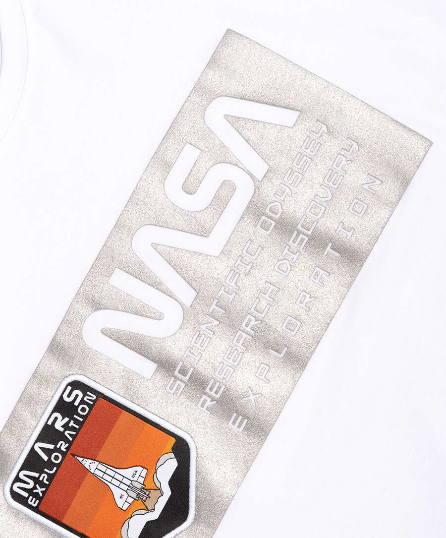 T-Shirts Alpha Industries Mars Reflective Men's Short-Sleeve T-Shirt Men's T-Shirt - 126532-09