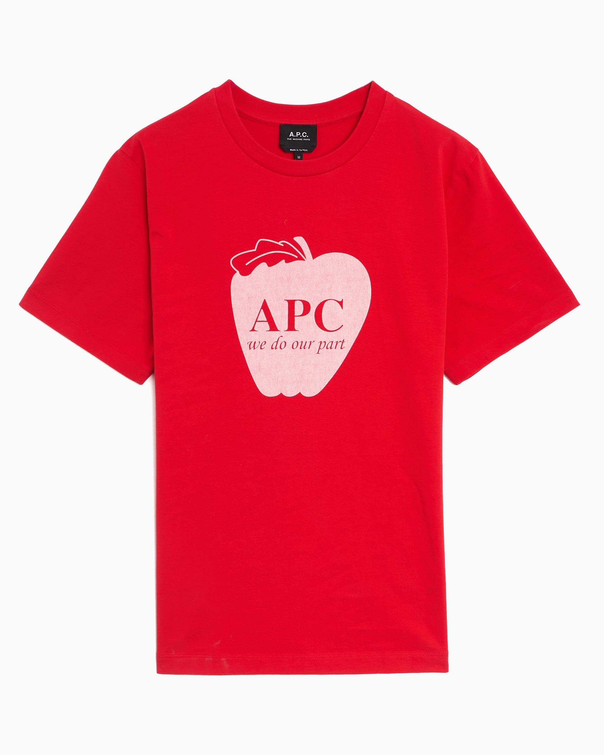 T-Shirts A.P.C. Pomme Graphic Men's T-Shirt - COHMB-H26567-GAA