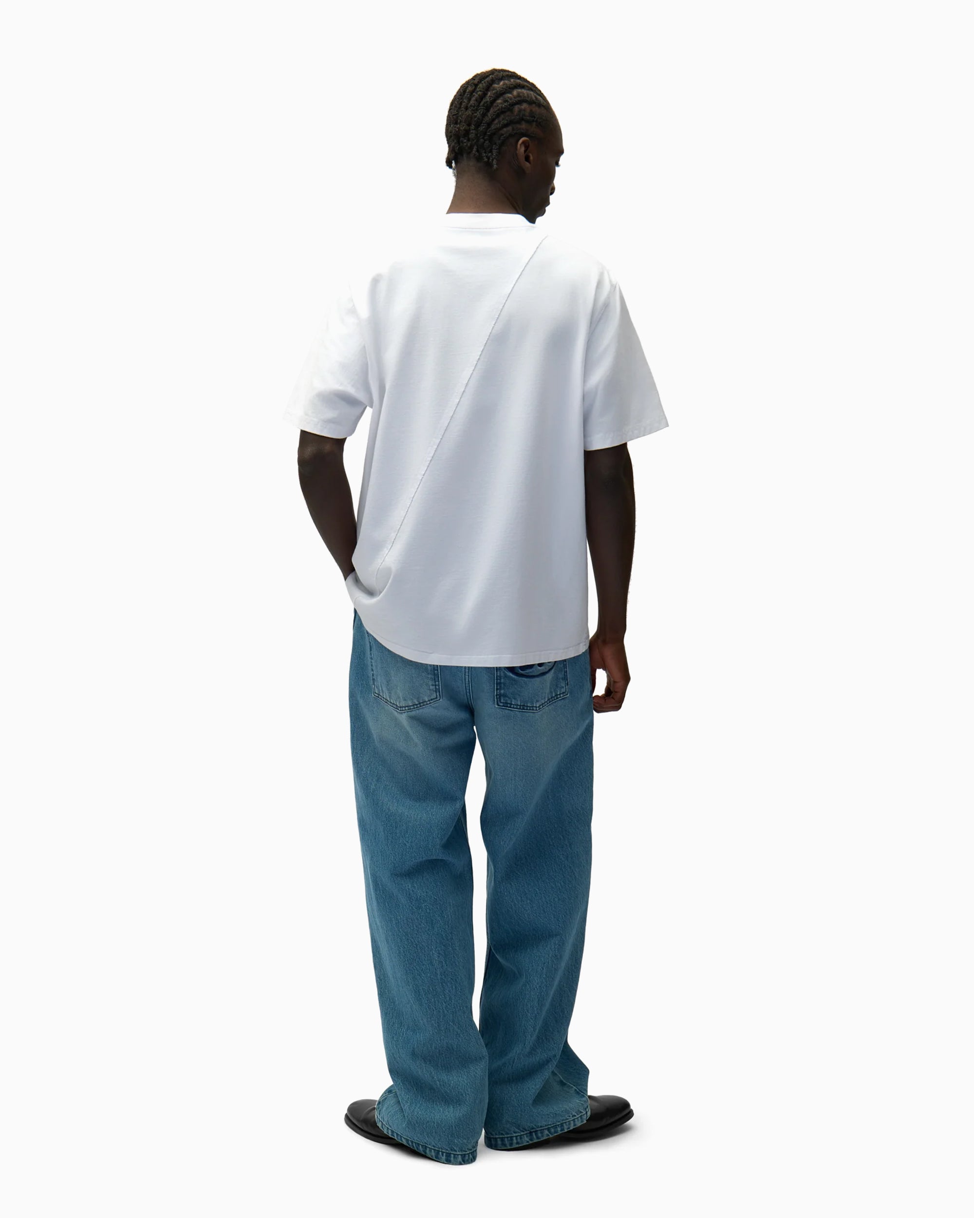 T-Shirts Arte Antwerp Circle Logo Relaxed Men's T-Shirt - SS26-107T-White