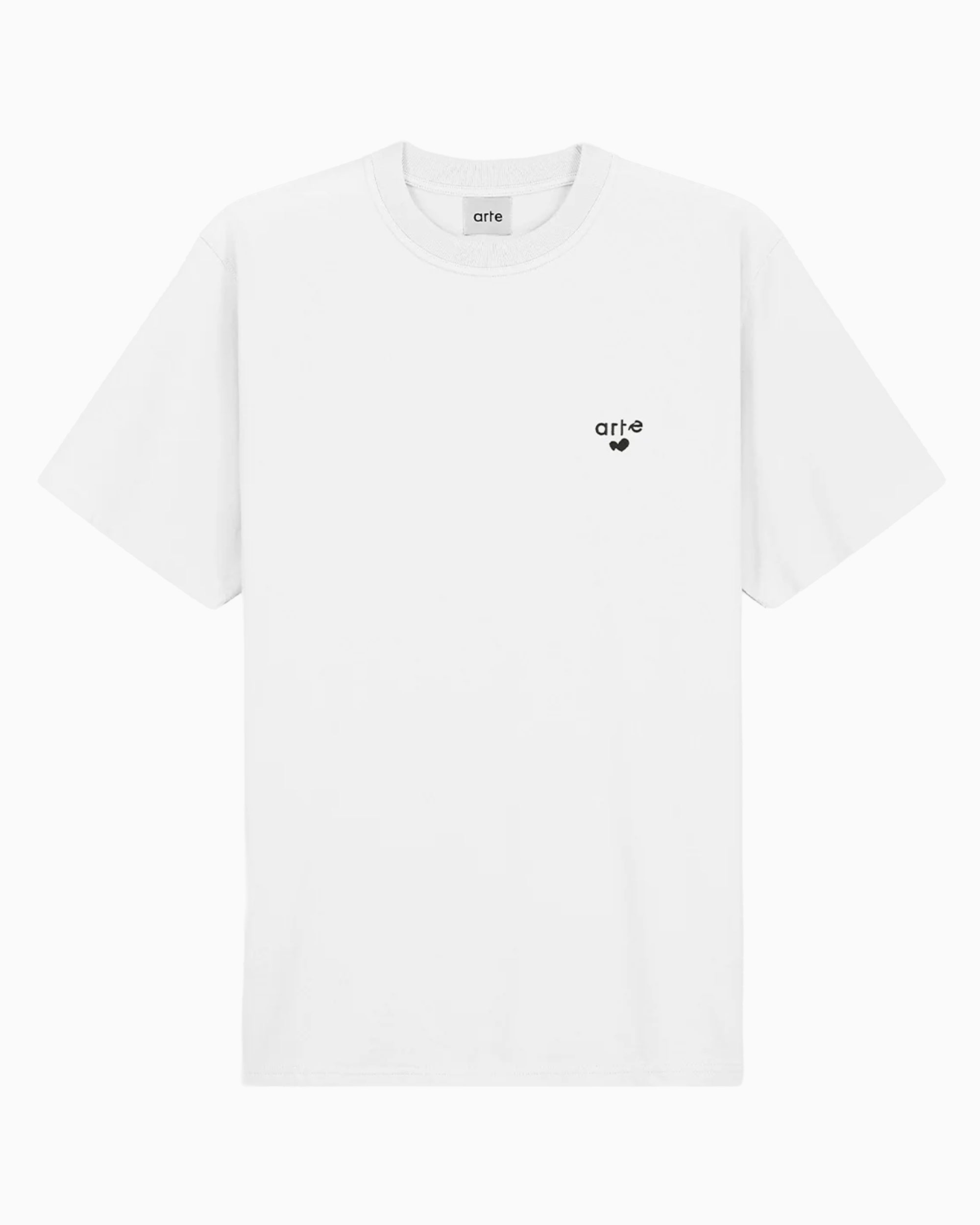 T-Shirts Arte Antwerp Heart Logo Relaxed Men's T-Shirt - SS26-125T-White