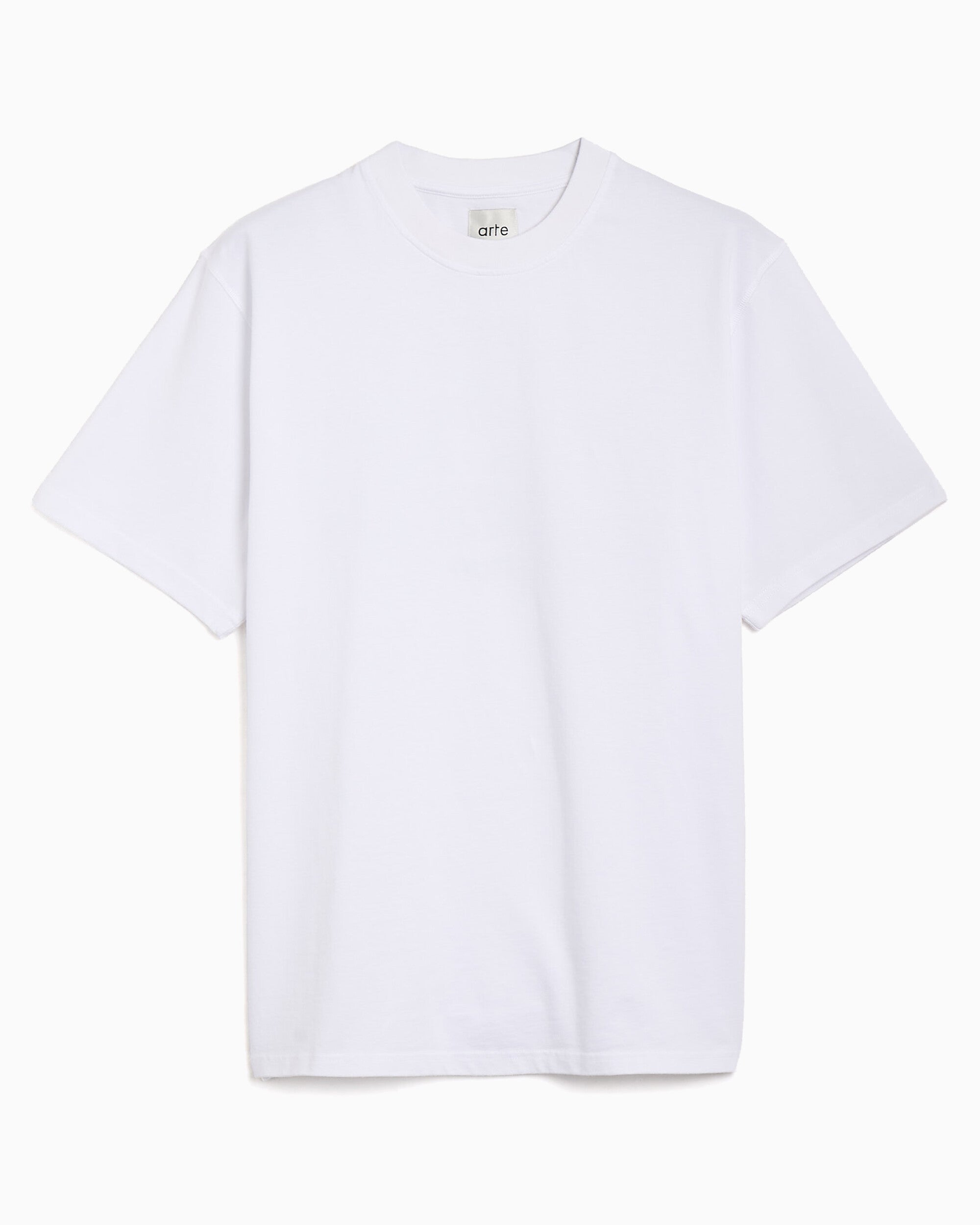 T-Shirts Arte Antwerp Serial Stamp Graphic Men's T-Shirt - AW26-121T-White