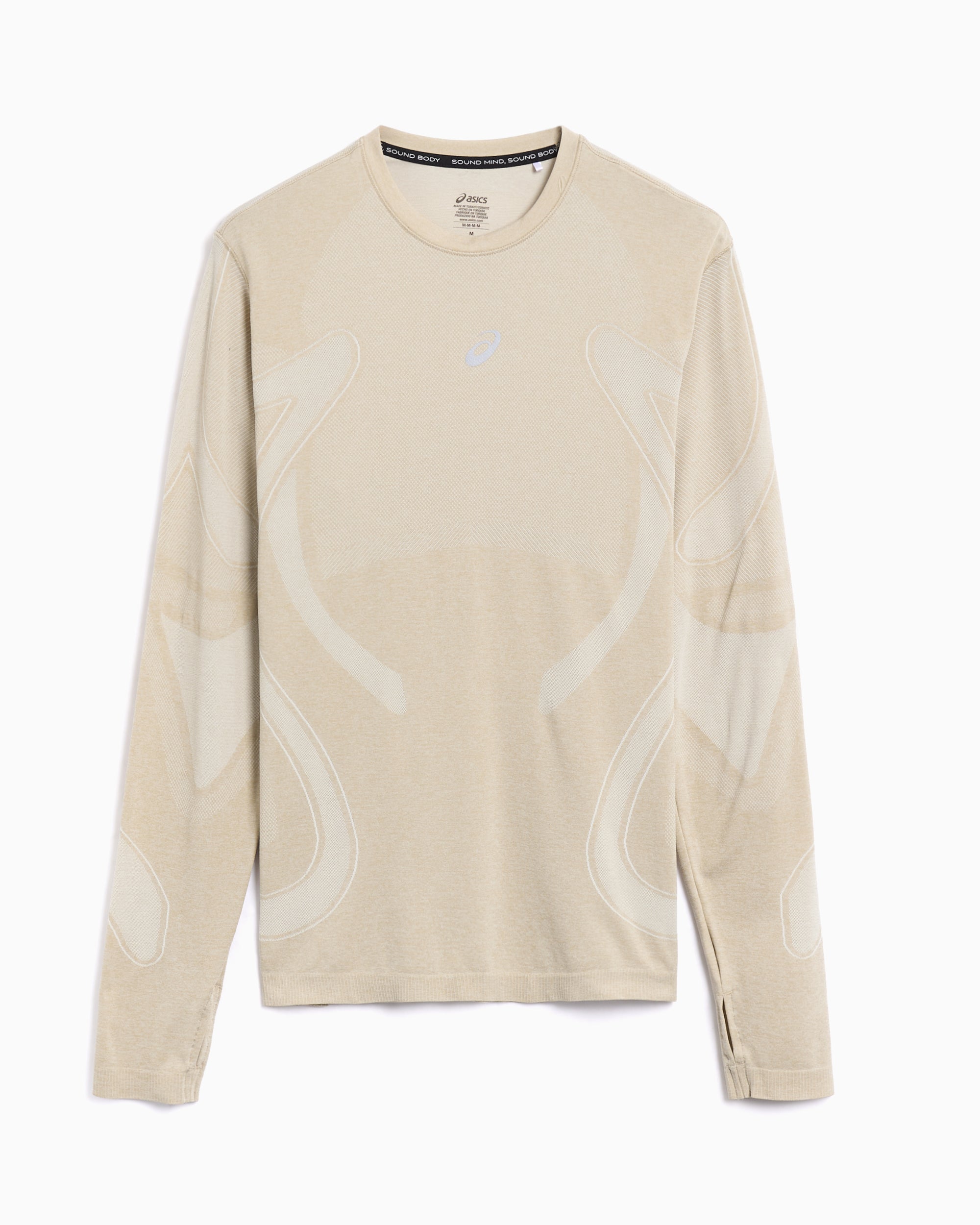 T-Shirts ASICS Road Seamless Long-Sleeved Slim Men's T-Shirt - 2011D356-100