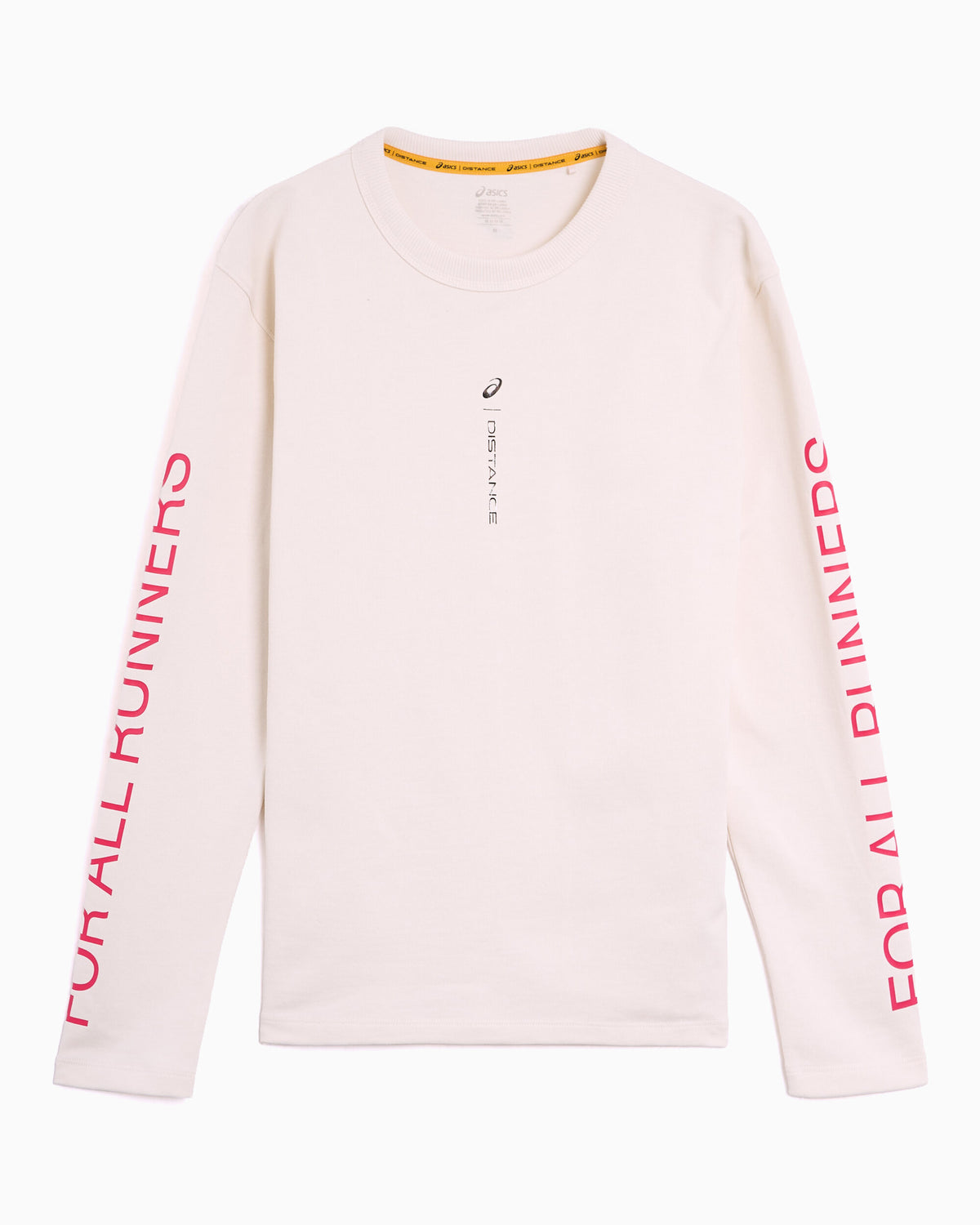 T-Shirts ASICS x Distance Comfort Graphic Long-Sleeved Relaxed Men's T-Shirt - 2033C314-101