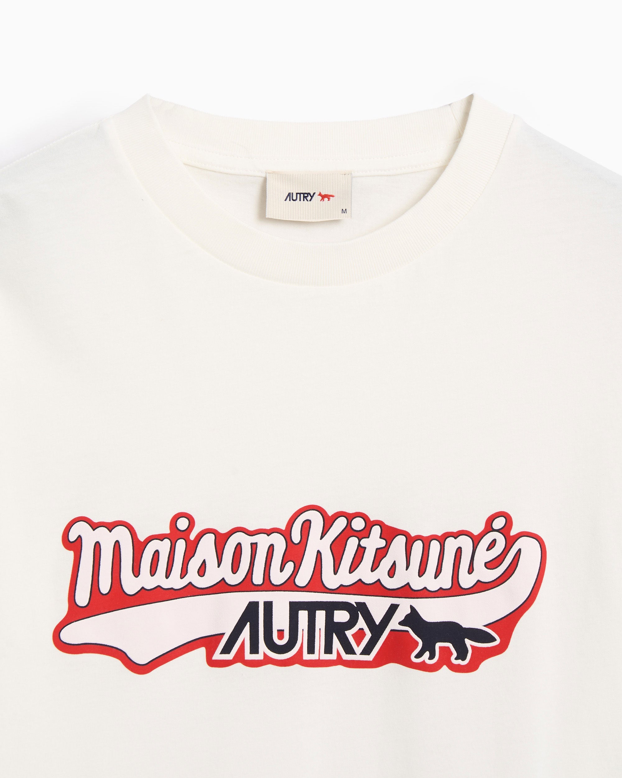T-Shirts Autry x Maison Kitsuné Varsity Logo Men's T-Shirt - TSPXMK2W