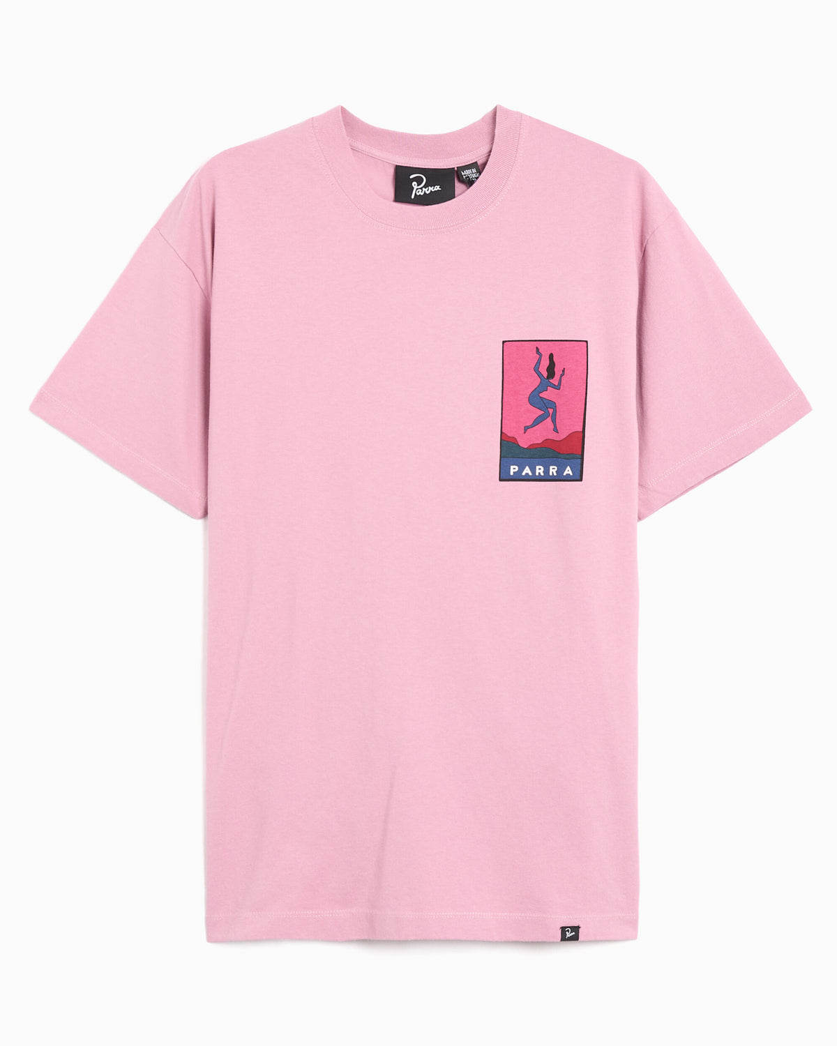 T-Shirts by Parra Not Listening Graphic Men's T-Shirt - 56310-Pink