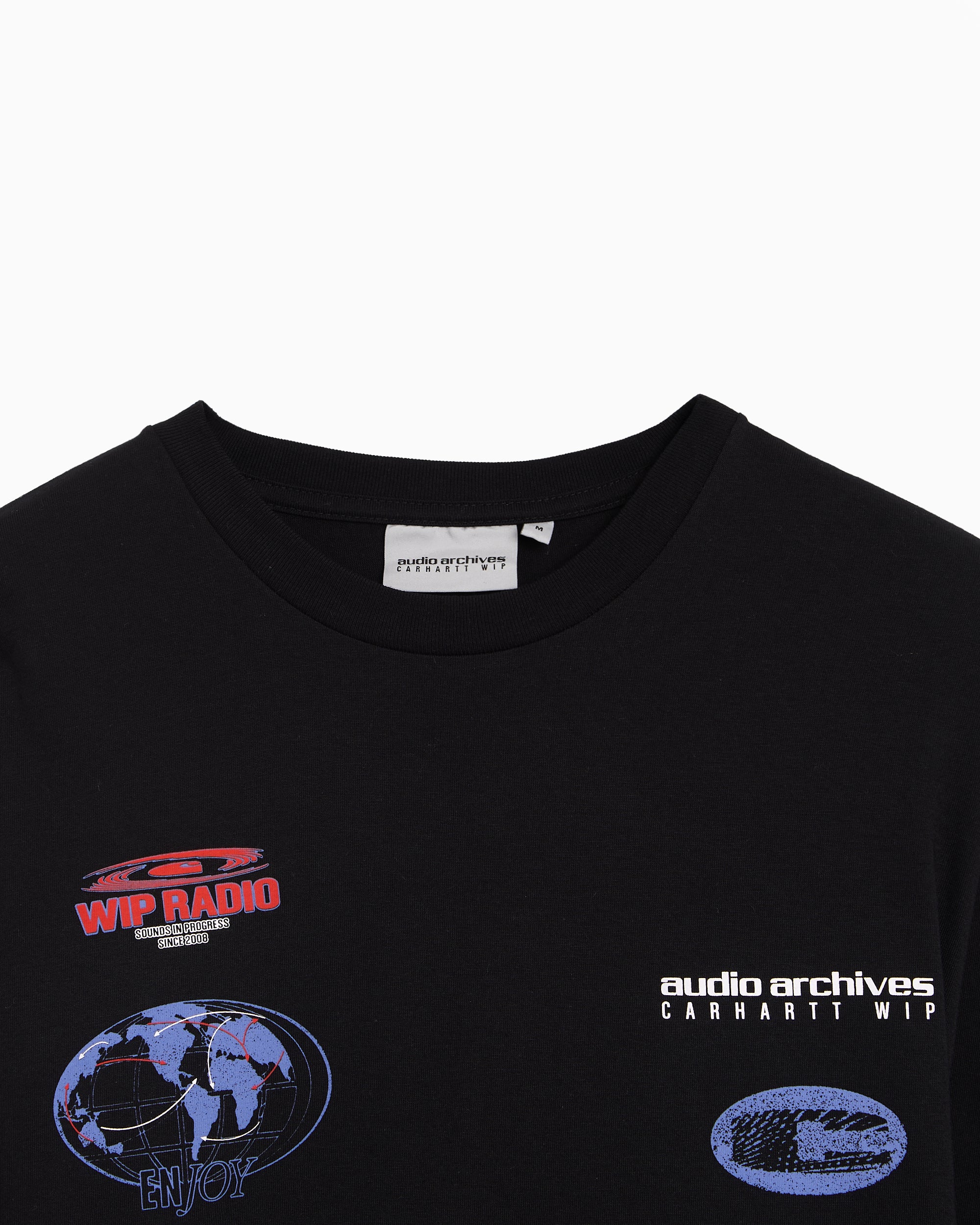 Carhartt WIP Audio Archives WIP met grafisch met langue mouw T-Shirt U