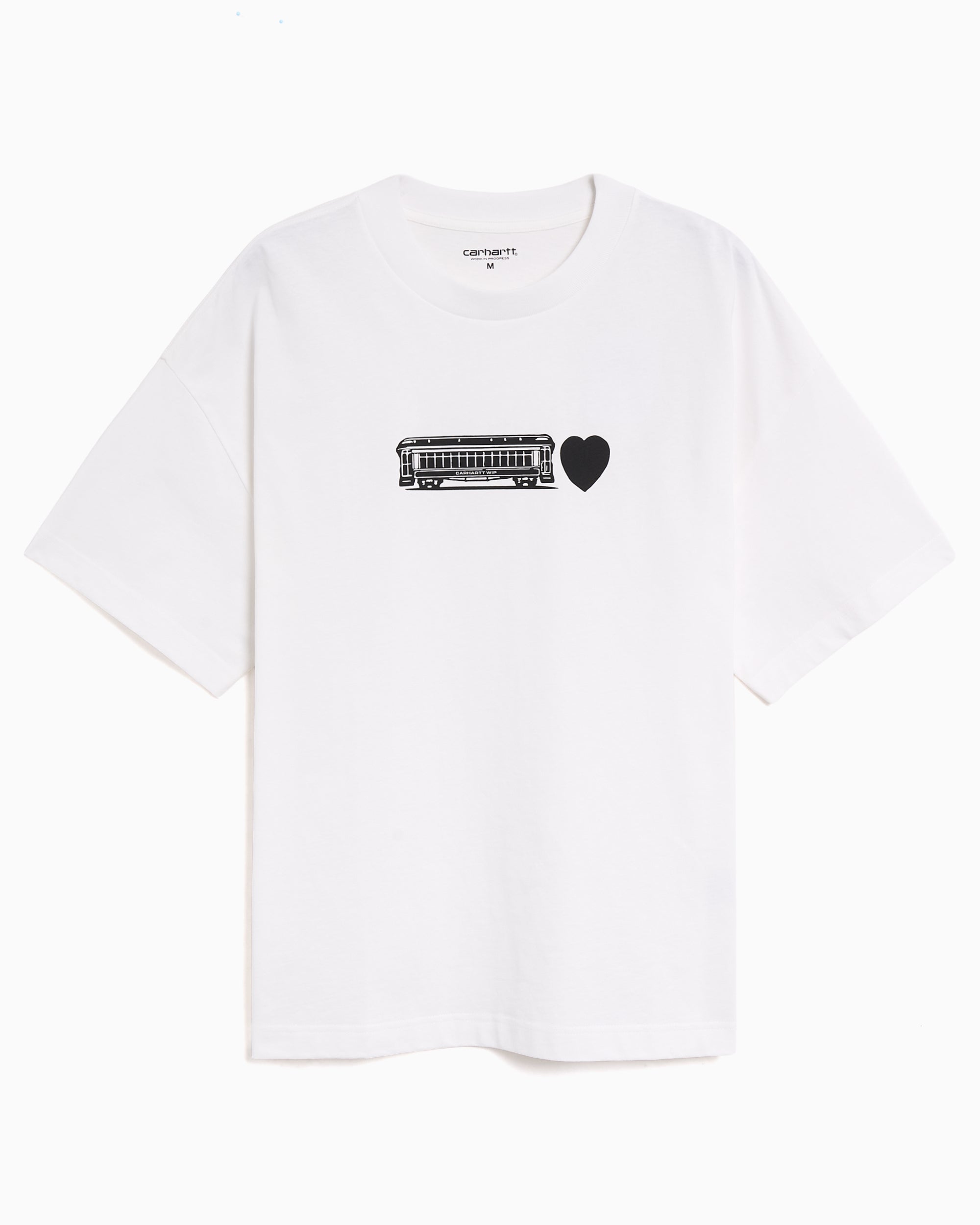 T-Shirts Carhartt WIP Deconstructed Label Graphic Relaxed Men's T-Shirt - I036008-02XX