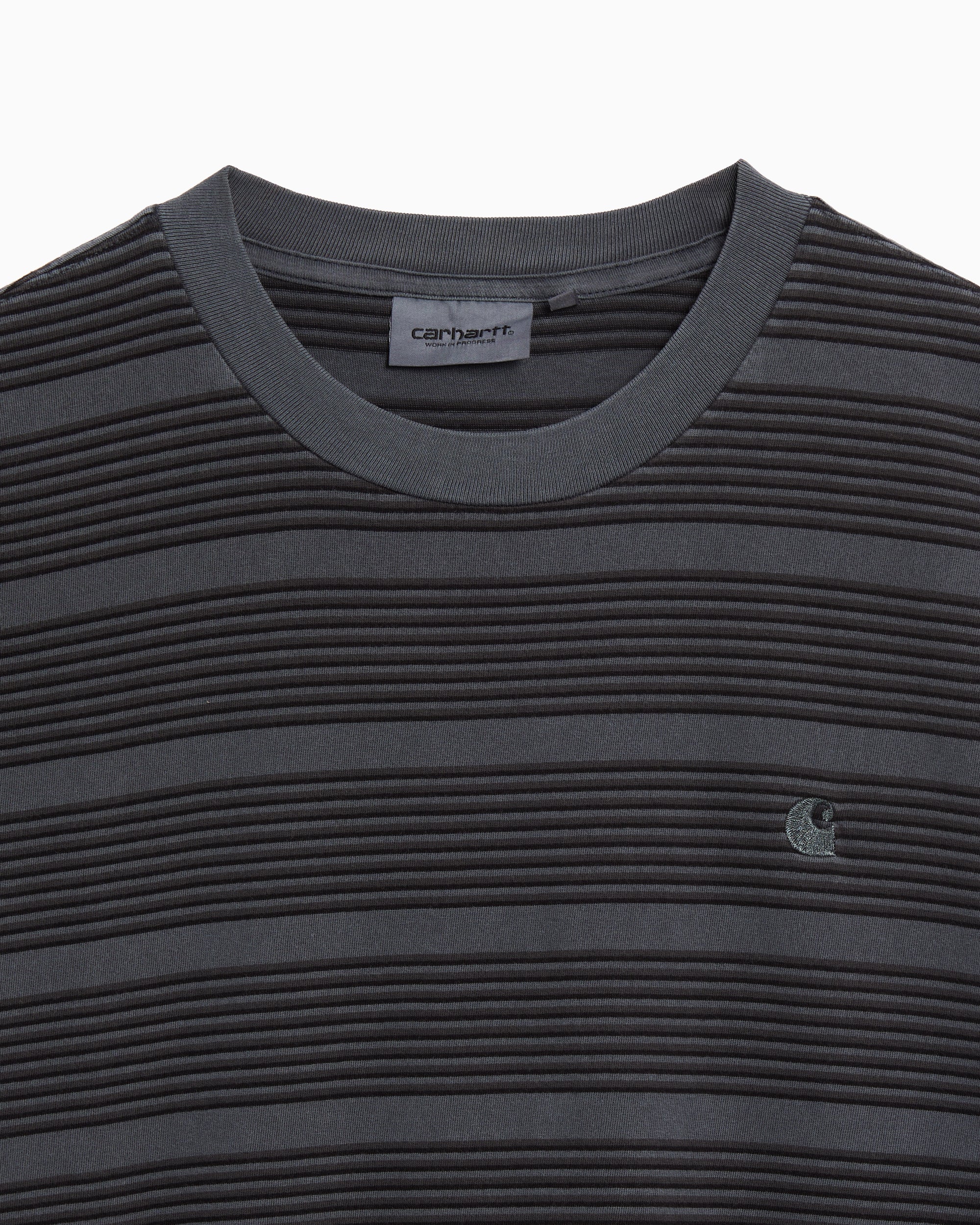 T-Shirts Carhartt WIP Hanson Striped Oversize Men's T-Shirt - I035982-3H8GD