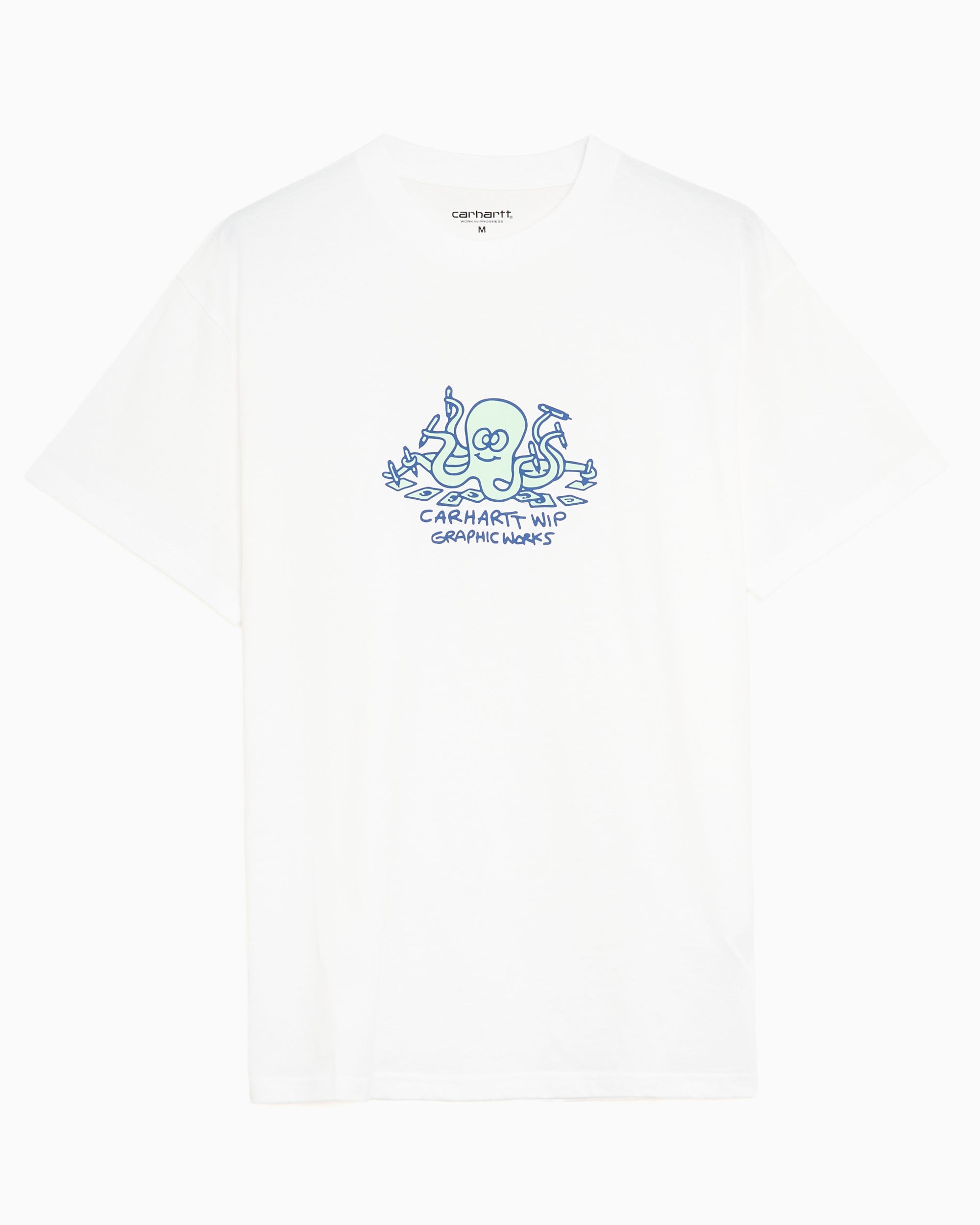 T-Shirts Carhartt WIP Ink Lab Graphic Relaxed Unisex T-Shirt - I036219-02XX