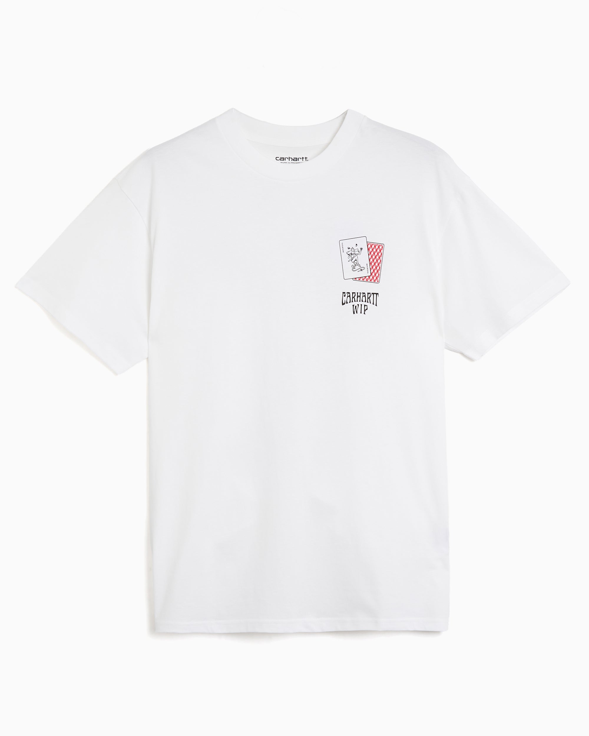 T-Shirts Carhartt WIP Playing Cards Graphic Relaxed Men's T-Shirt - I036895-02XX
