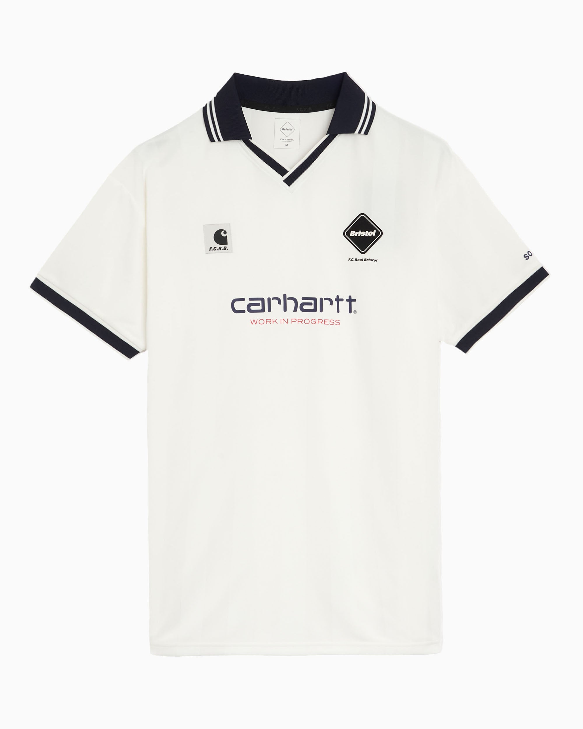 T-Shirts Carhartt WIP x F.C. Real Bristol Graphic Relaxed Unisex Jersey T-Shirt - A261049-02XX