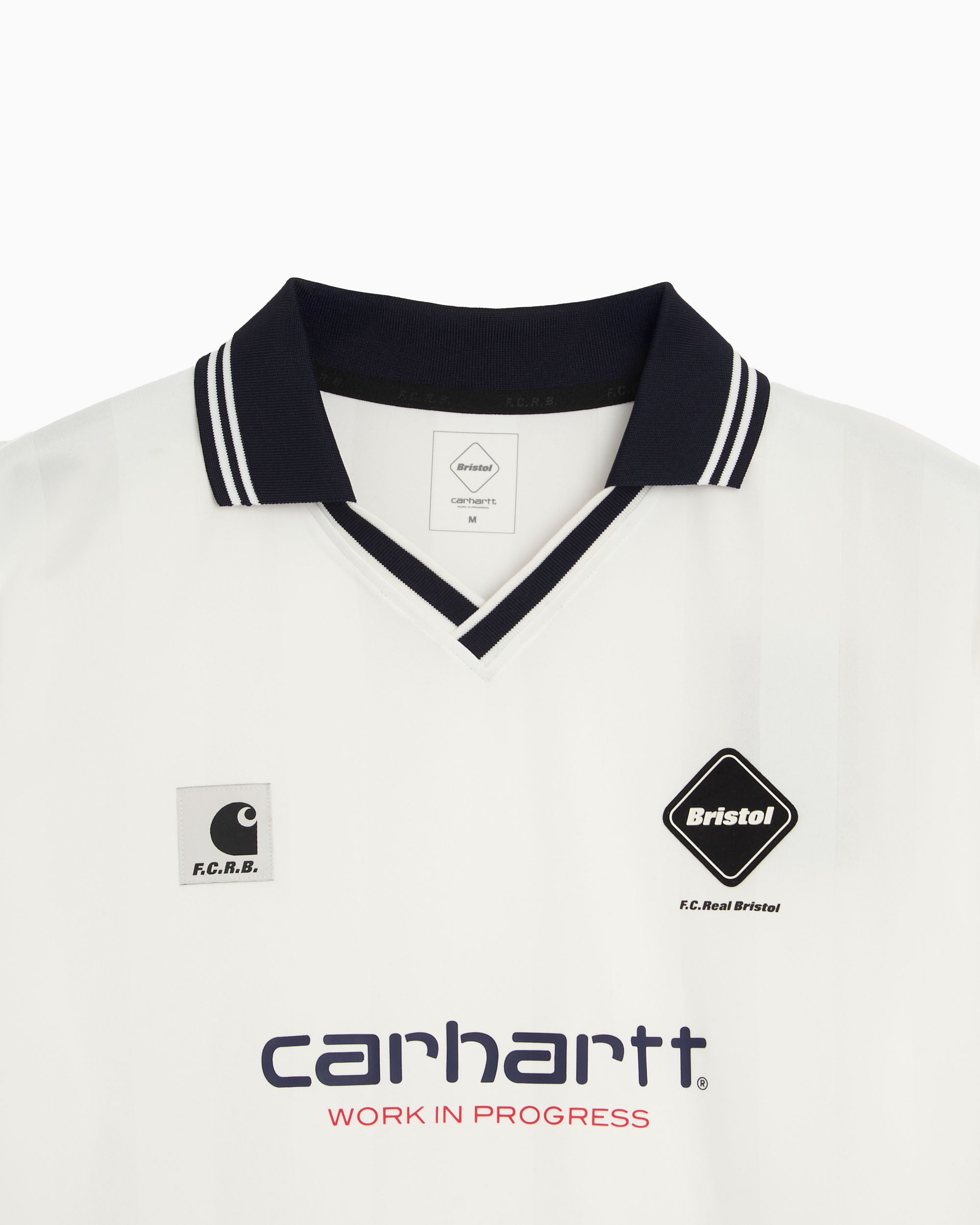 Carhartt WIP x F.C. Real Bristol Relaxed met grafisch Jersey T-Shirt U