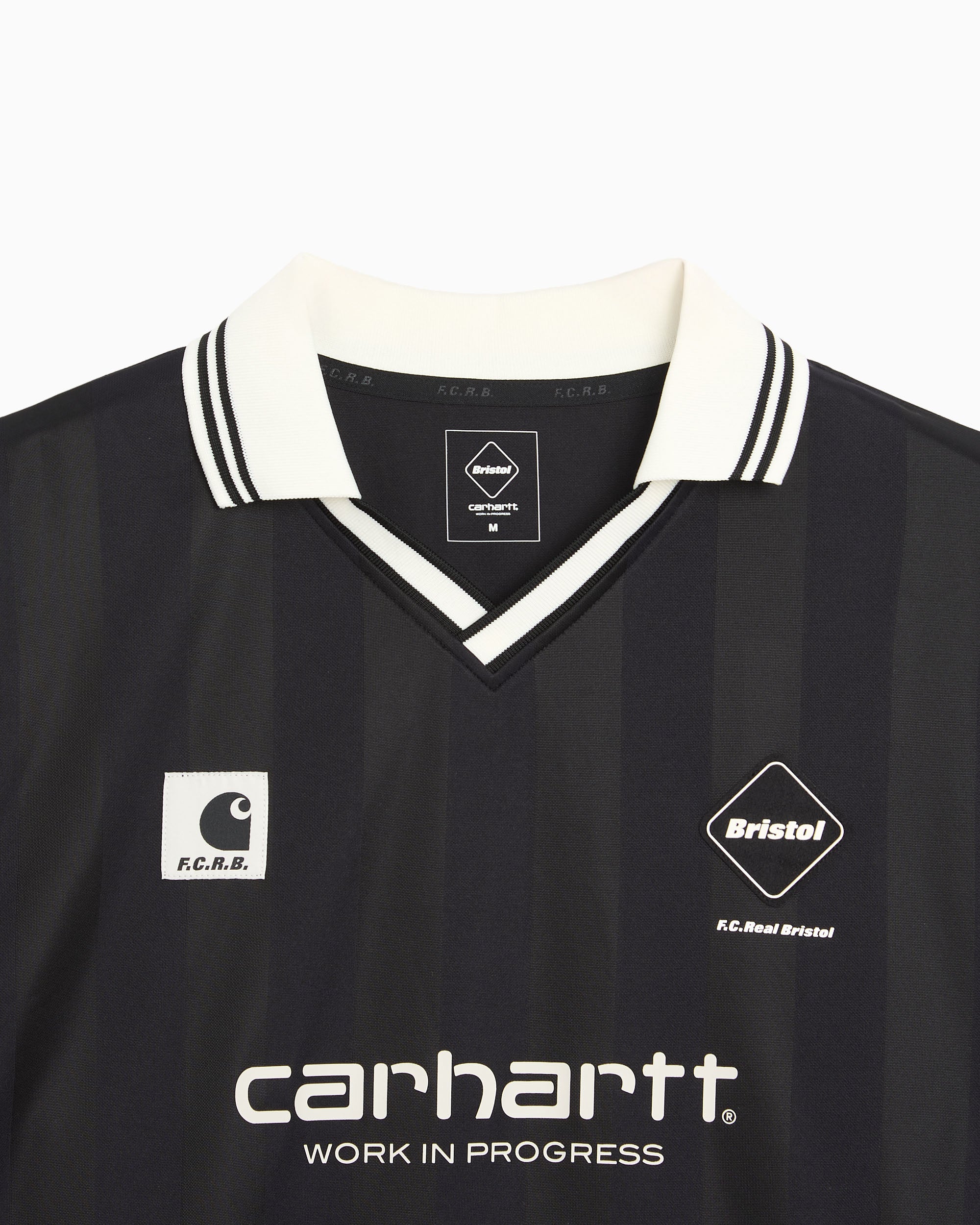 Carhartt WIP x F.C. Real Bristol Relaxed met grafisch Jersey T-Shirt U