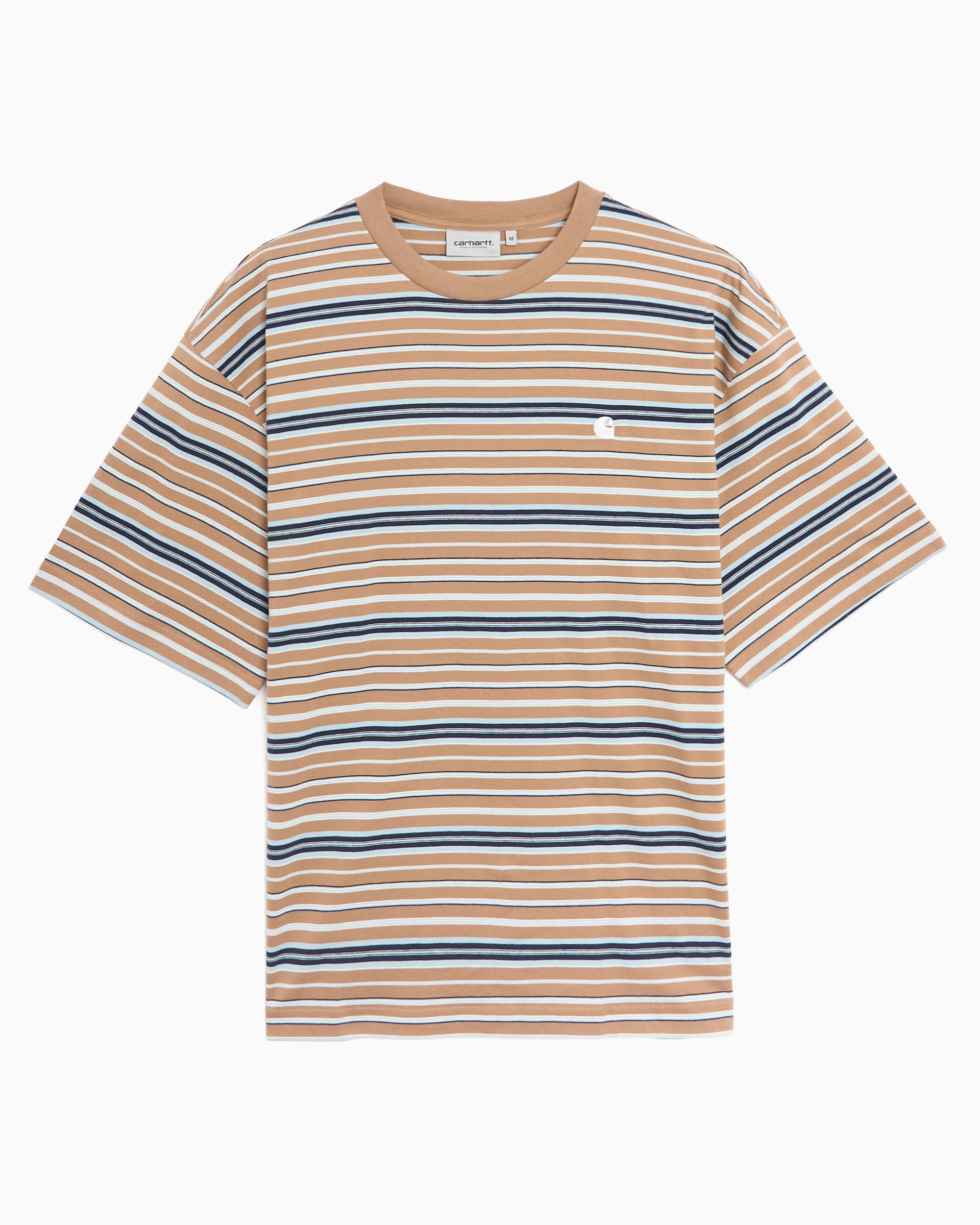 旬/OOPARTS Carhartt WIP Zane Relaxed gestreept T-Shirt Unisex