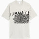Comme Des Garçons Shirt x Dan Perjovschi "Humanity" met grafisch T-Shirt voor heren