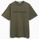 Engineered Garments Printed Cross Crew Neck Men's T-Shirt T-Shirt voor heren