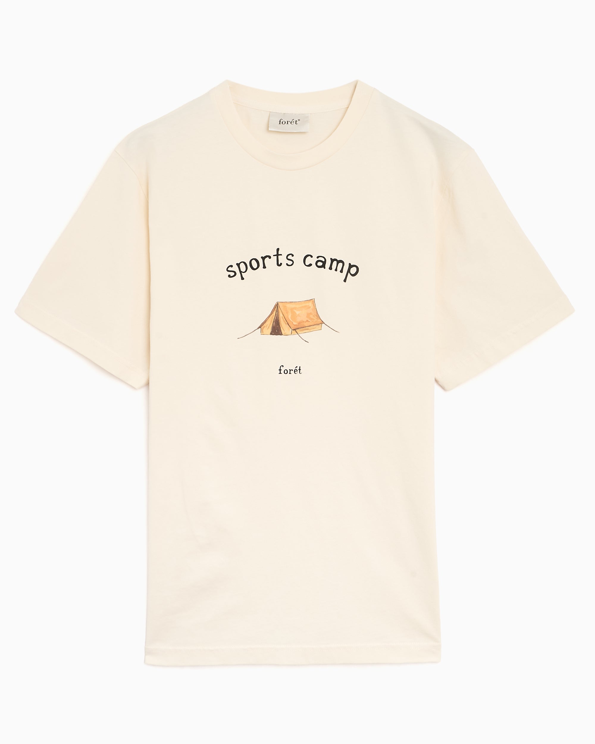 T-Shirts forét Sports Camp Graphic Men's T-Shirt - F3637-CLOUD