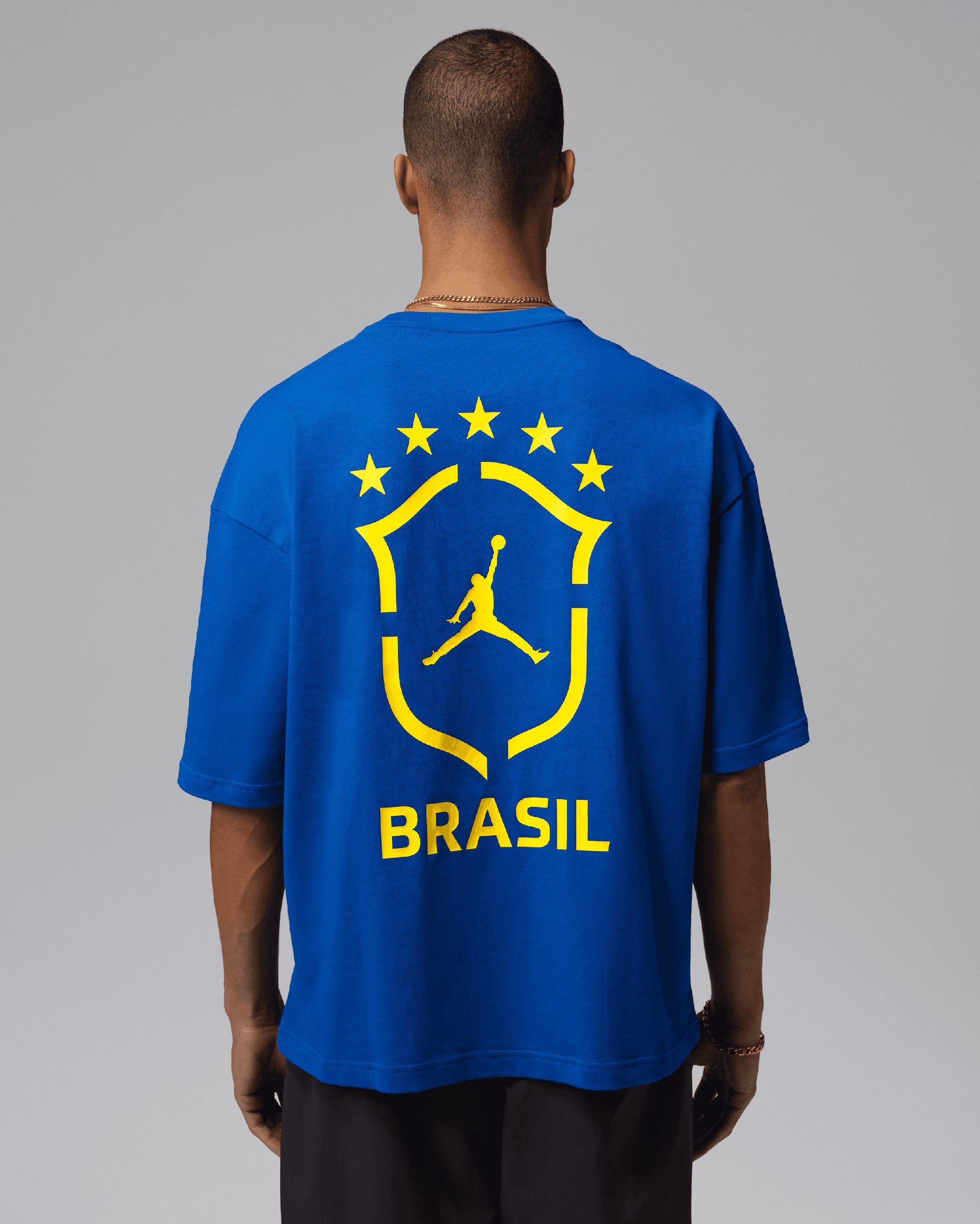 T-Shirts Jordan 85 Brasil Logo Oversize Men's T-Shirt - II5389-417