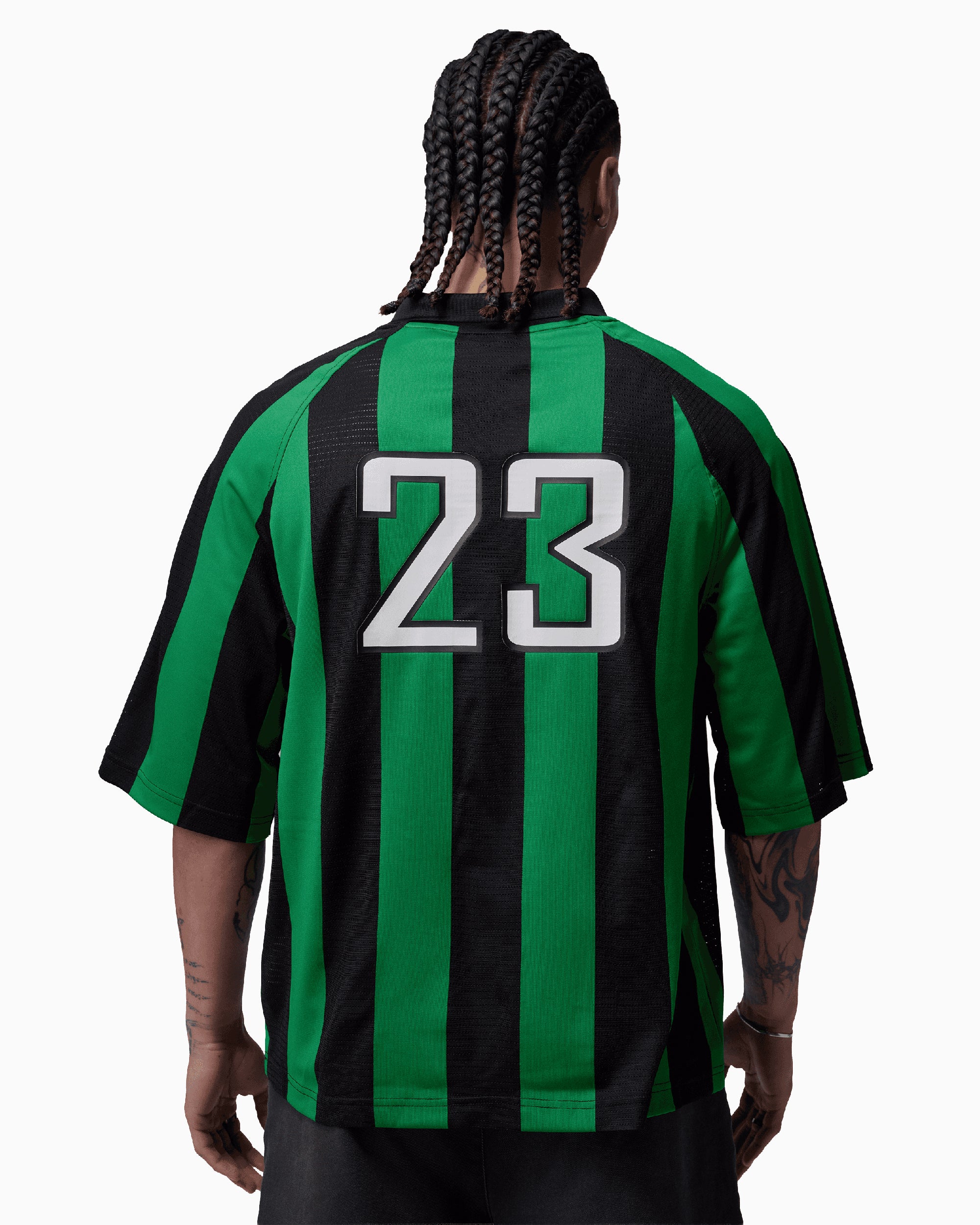 T-Shirts Jordan Brooklyn Terrace Striped Oversize Men's Jersey T-Shirt - IF1925-310