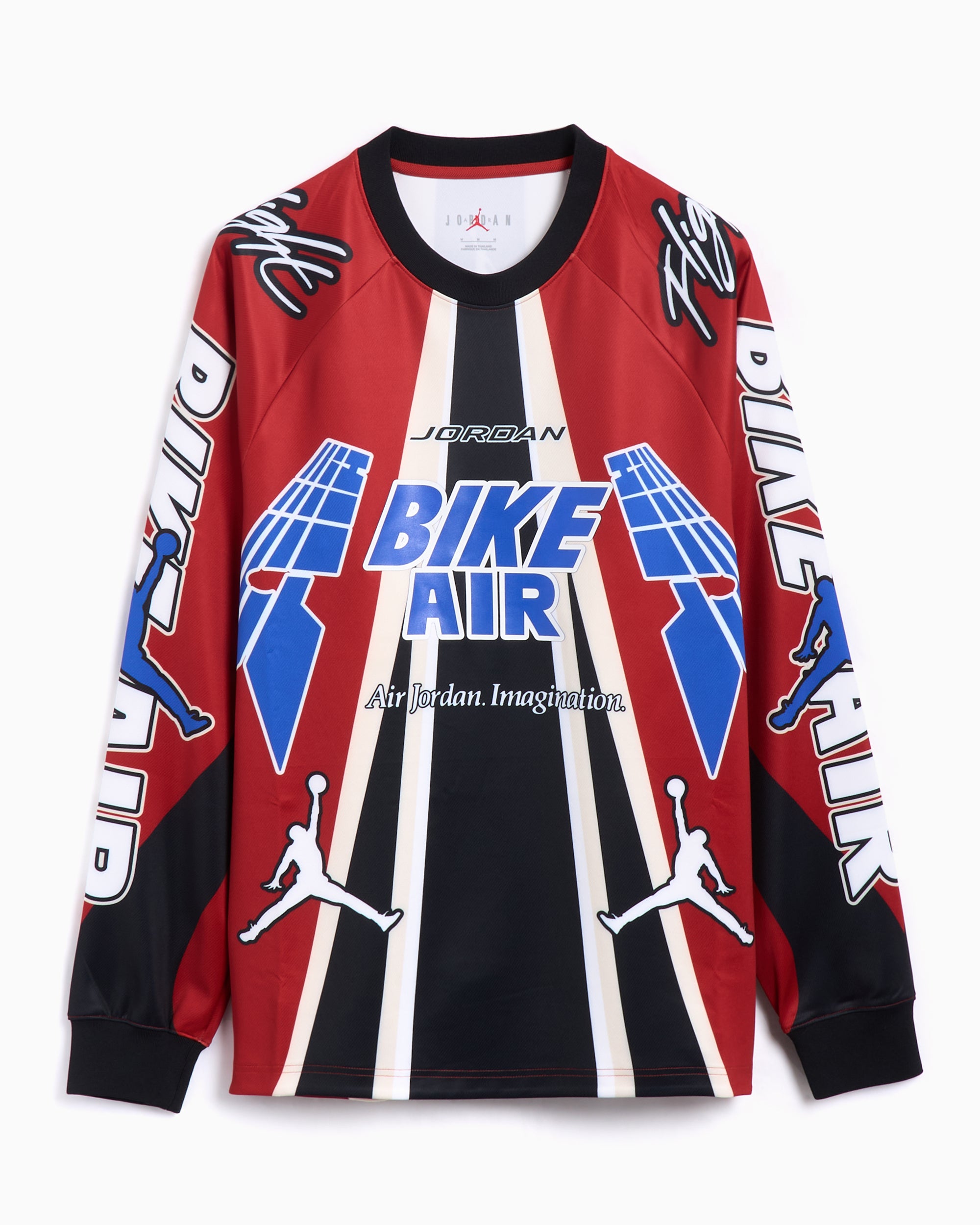 トップス Nike Jordan x Nigel Sylvester T-Shirt Jordan x Nigel Sylvester Bike Men's Long Sleeve T-Shirt Oversize T-Shi