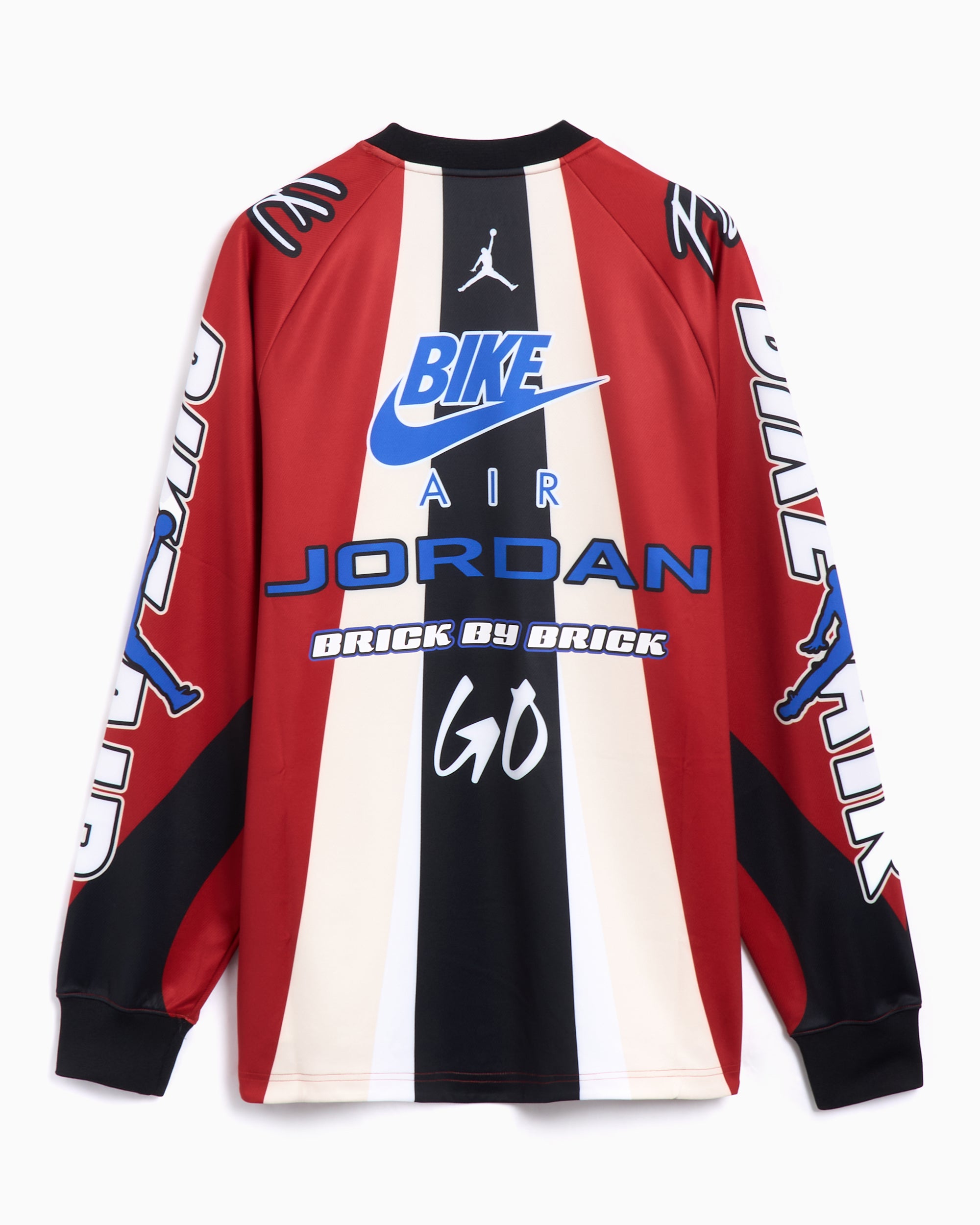 Jordan x Nigel Sylvester Bike Men's Long Sleeve T-Shirt Oversize T-Shi