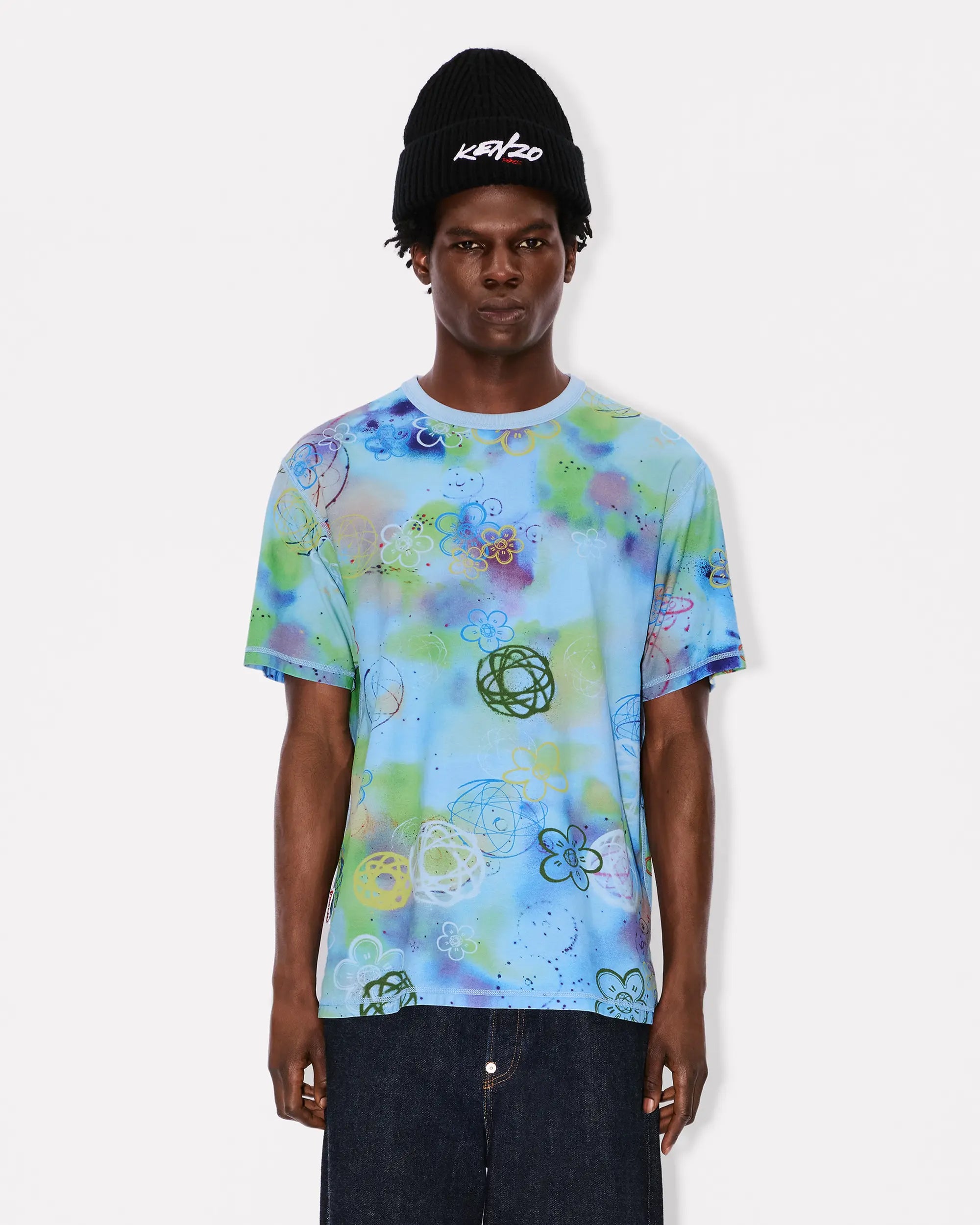 T-Shirts Kenzo x Futura Reversible Men's T-Shirt - FF65TS2584SG-63
