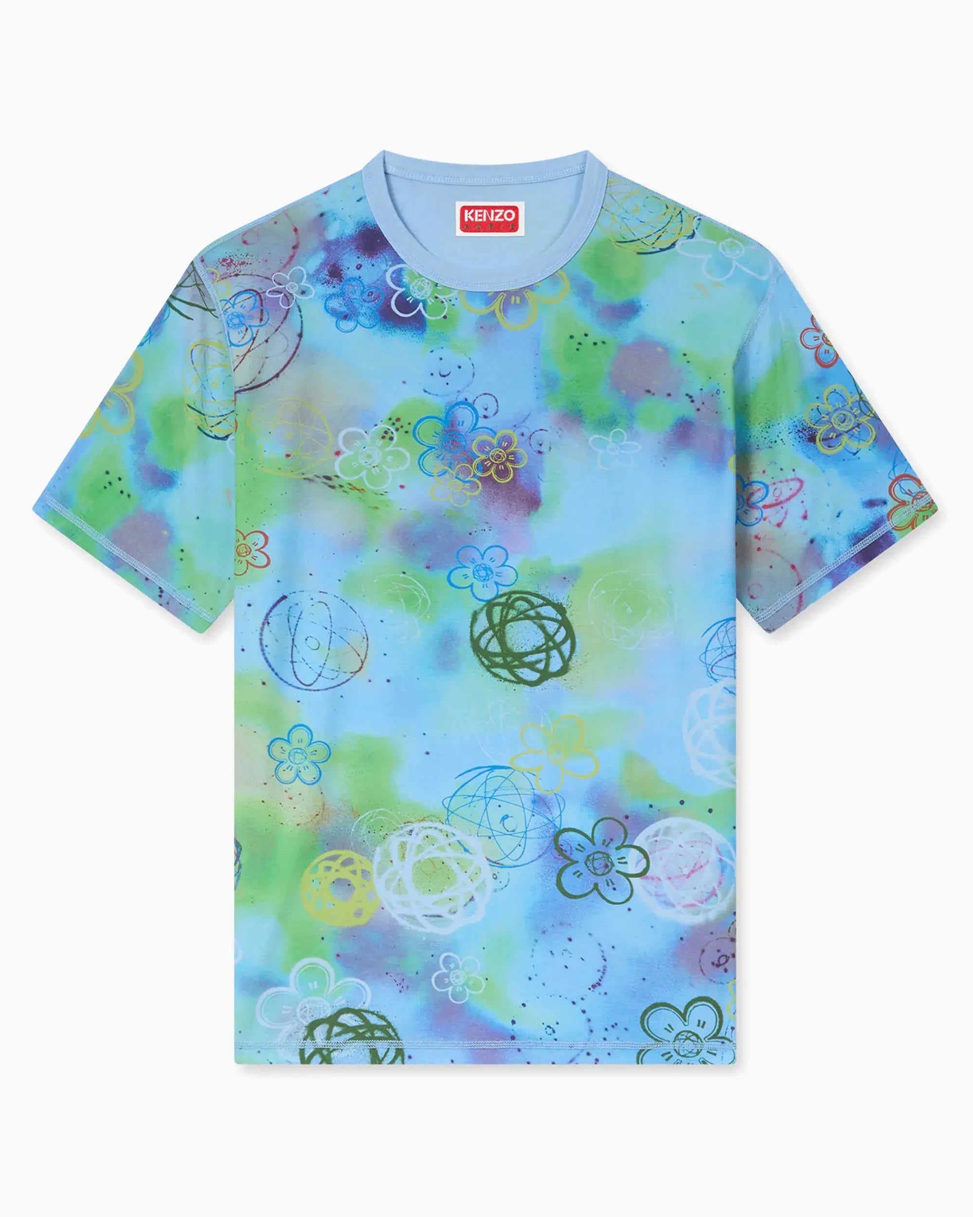 T-Shirts Kenzo x Futura Reversible Men's T-Shirt - FF65TS2584SG-63