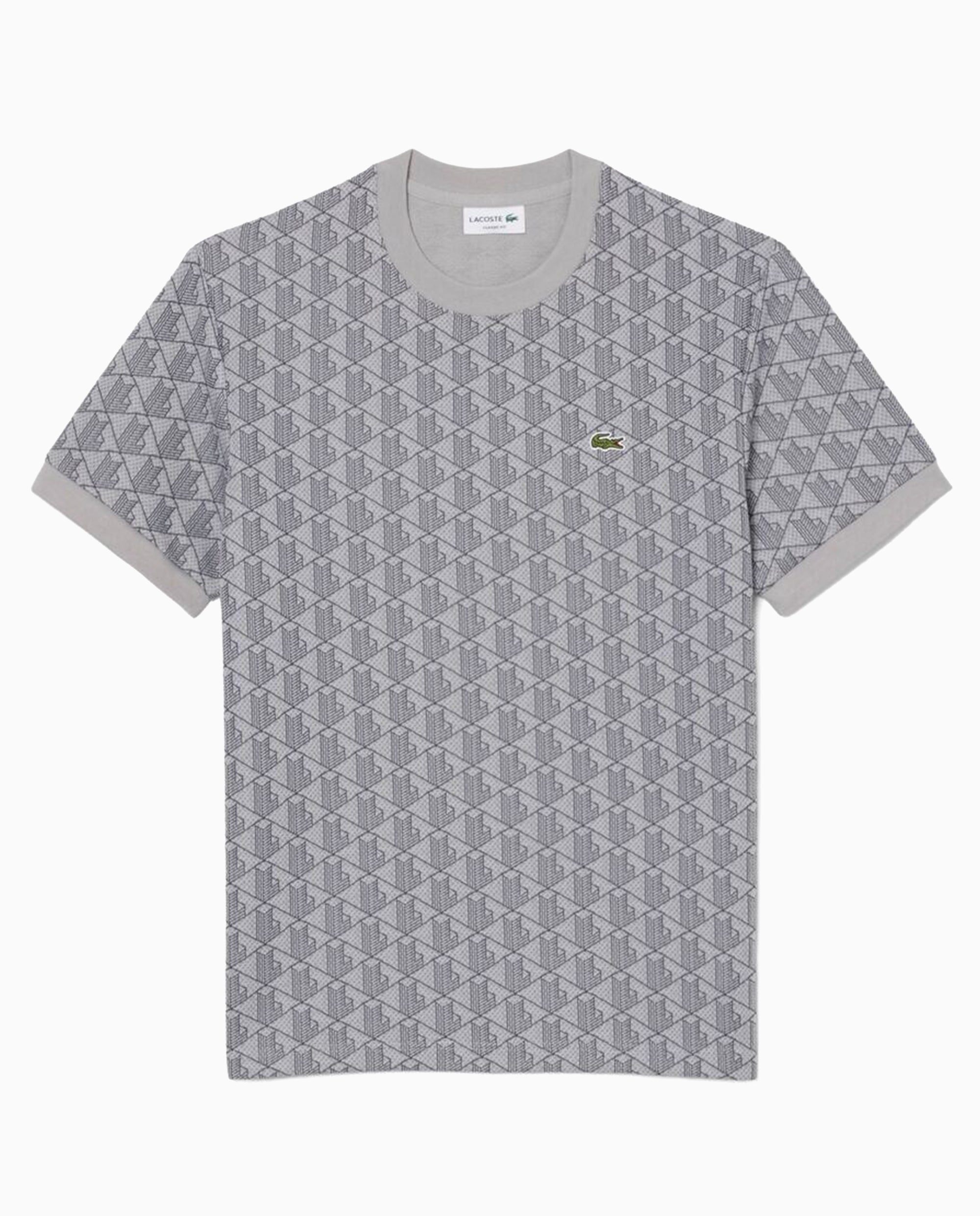T-Shirts Lacoste Jacquard Graphic Men's T-Shirt - TH1197-00-41I