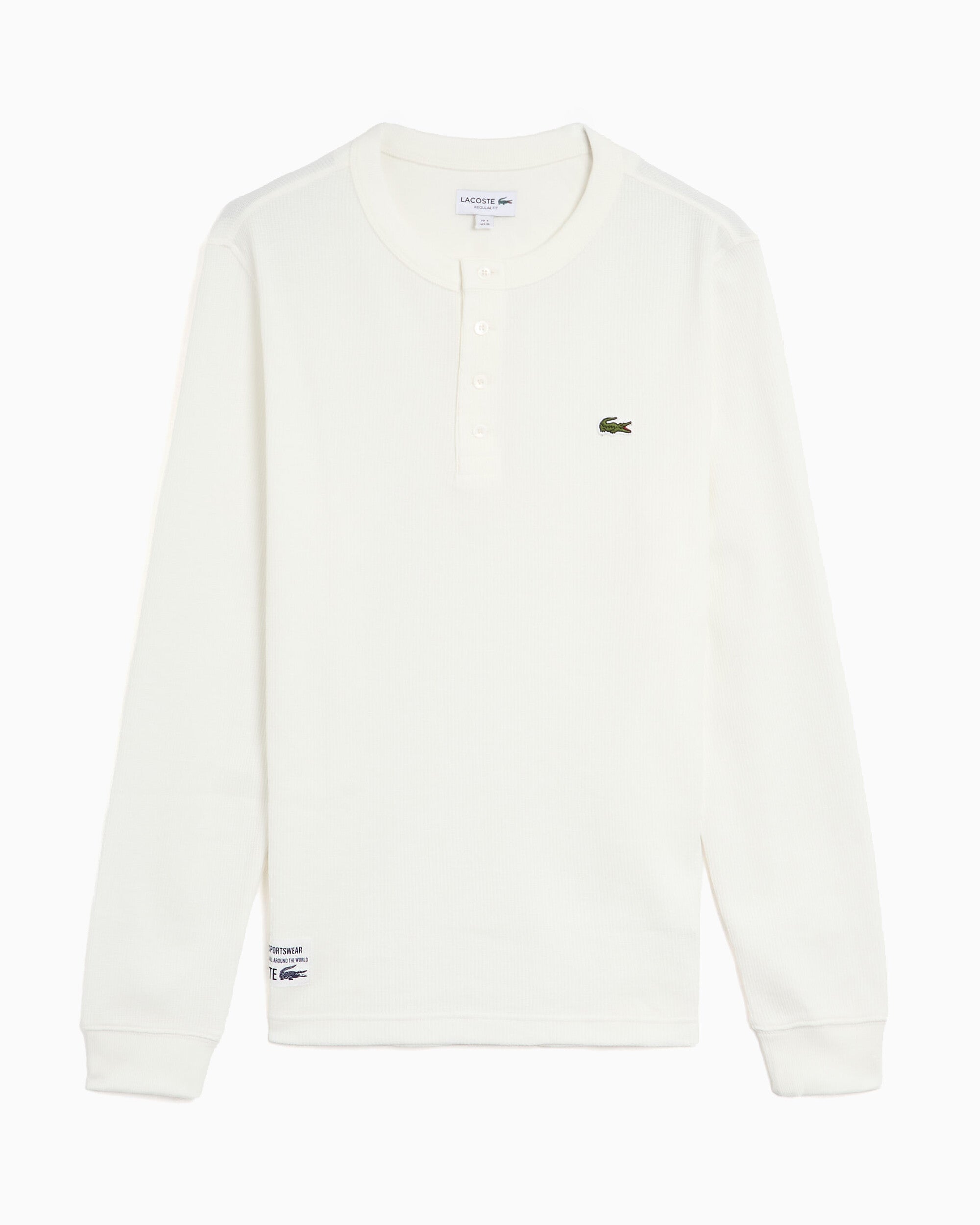 T-Shirts Lacoste Logo Long-Sleeved Straight Men's T-Shirt - TH1300-00-70V
