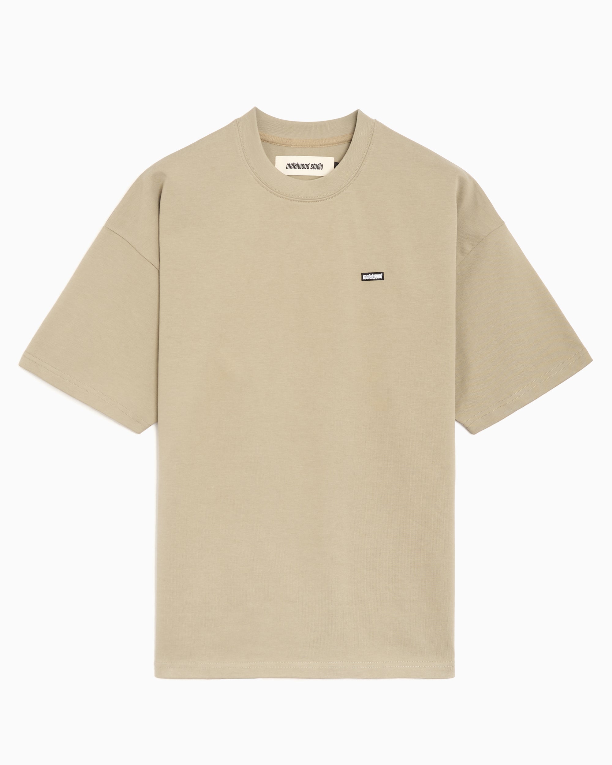T-Shirts Metalwood Mini Metal Logo Oversize Men's T-Shirt - 26SS-03-01_TAR
