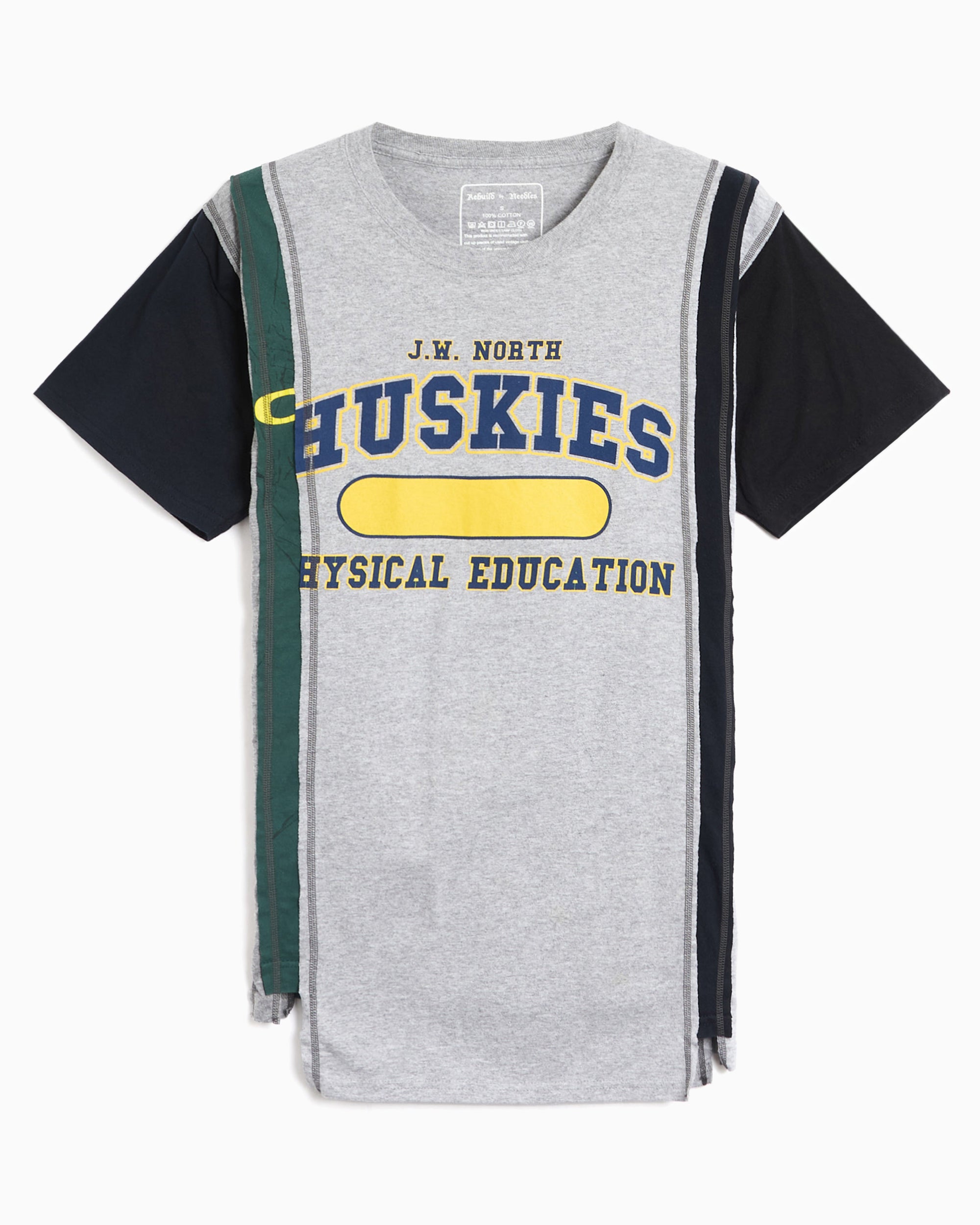 T-Shirts Needles 7 Cut College Graphic Relaxed Unisex T-Shirt - SX500-Assorted-S