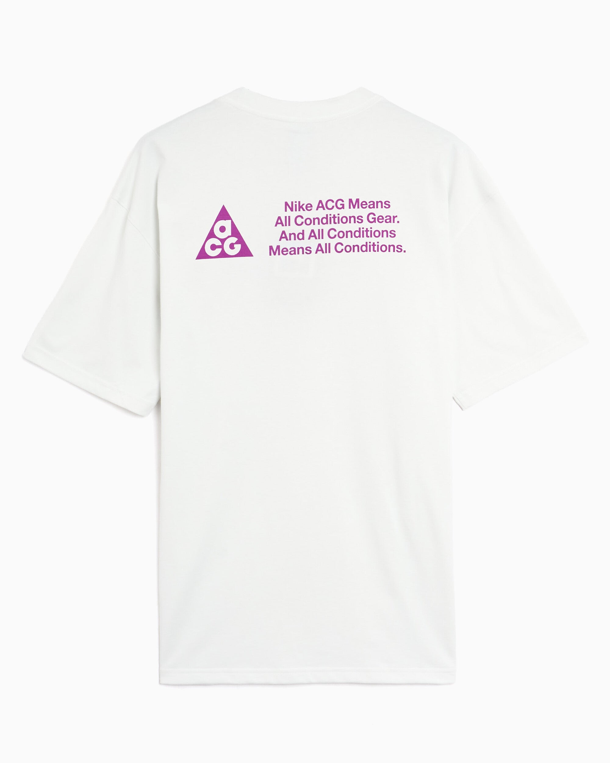 NIKE ACG Tシャツ ホワイト Mサイズ 新品 Nike ACG Dri-FIT Relaxed met logo T-Shirt voor heren