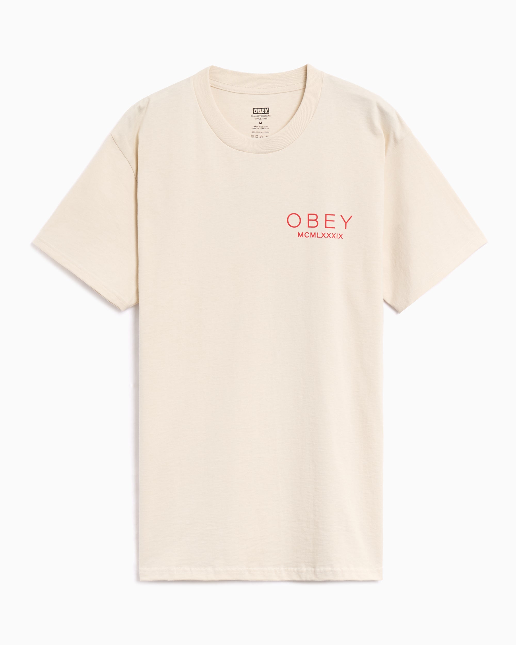 T-Shirts OBEY Clothing Bella Maximus Graphic Men's T-Shirt - 165264142-CRM