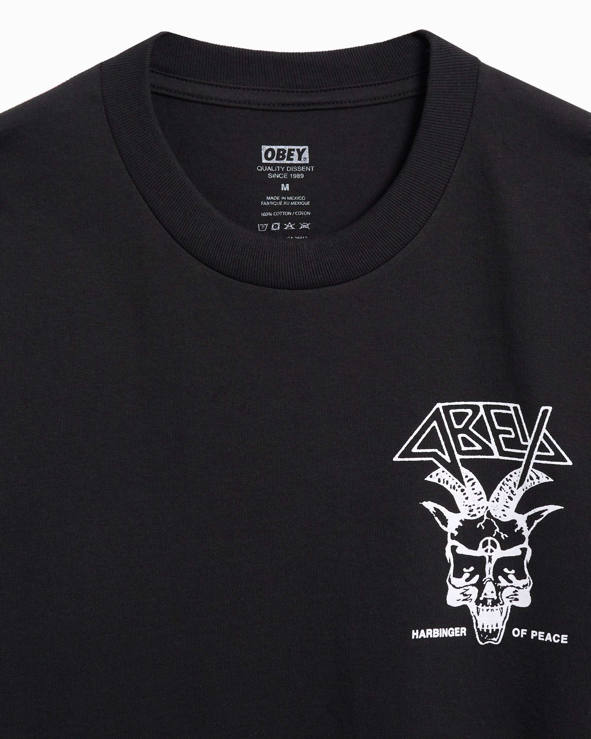 T-Shirts OBEY Clothing Harbinger Of Peace Men's T-Shirt - 165264144-VBL