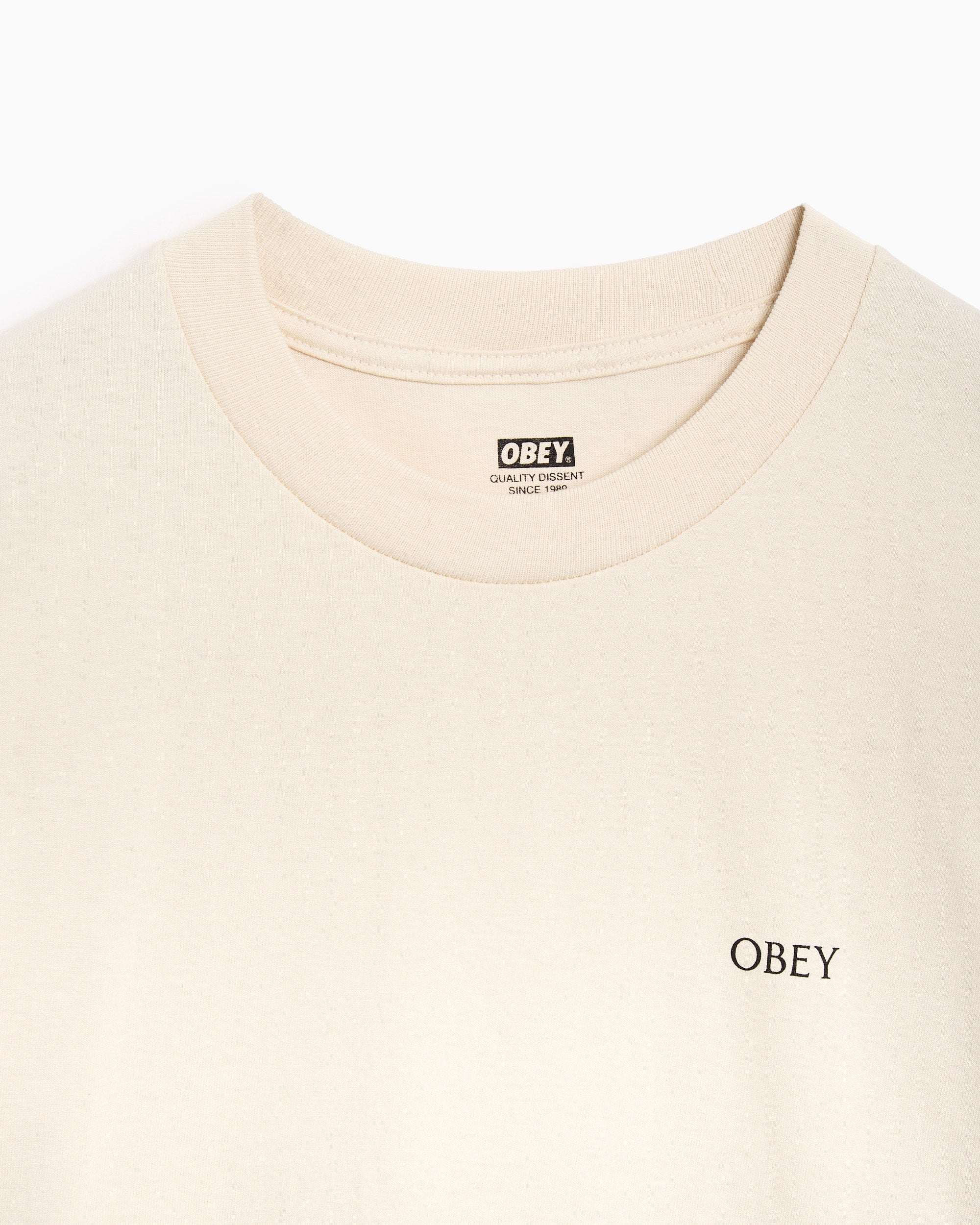 T-Shirts OBEY Clothing Mutant Grasshopper Graphic Men's T-Shirt - 165264235-CRM