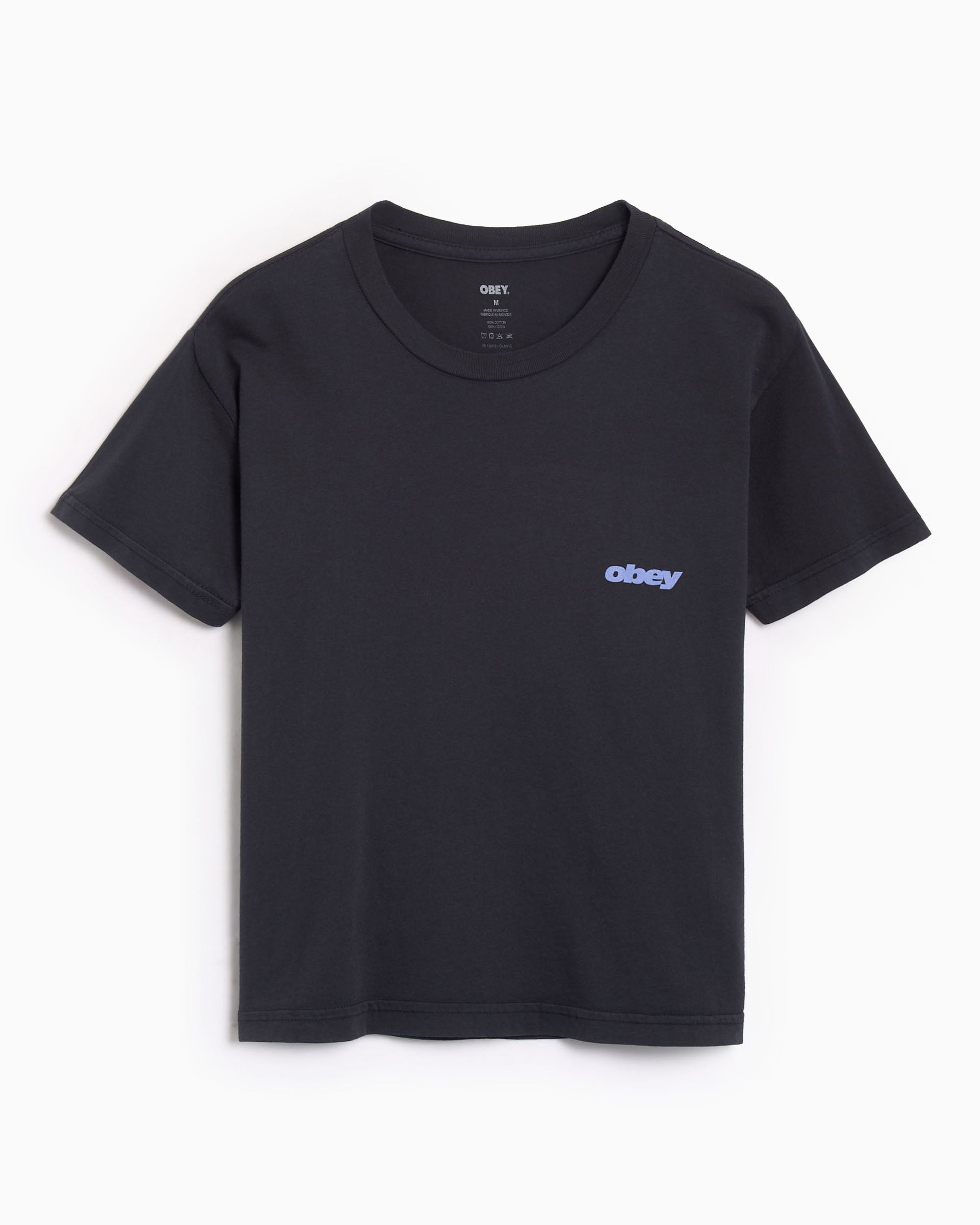 T-Shirts OBEY Clothing Speed Graphic Relaxed Women's T-Shirt - 268062691-BLK