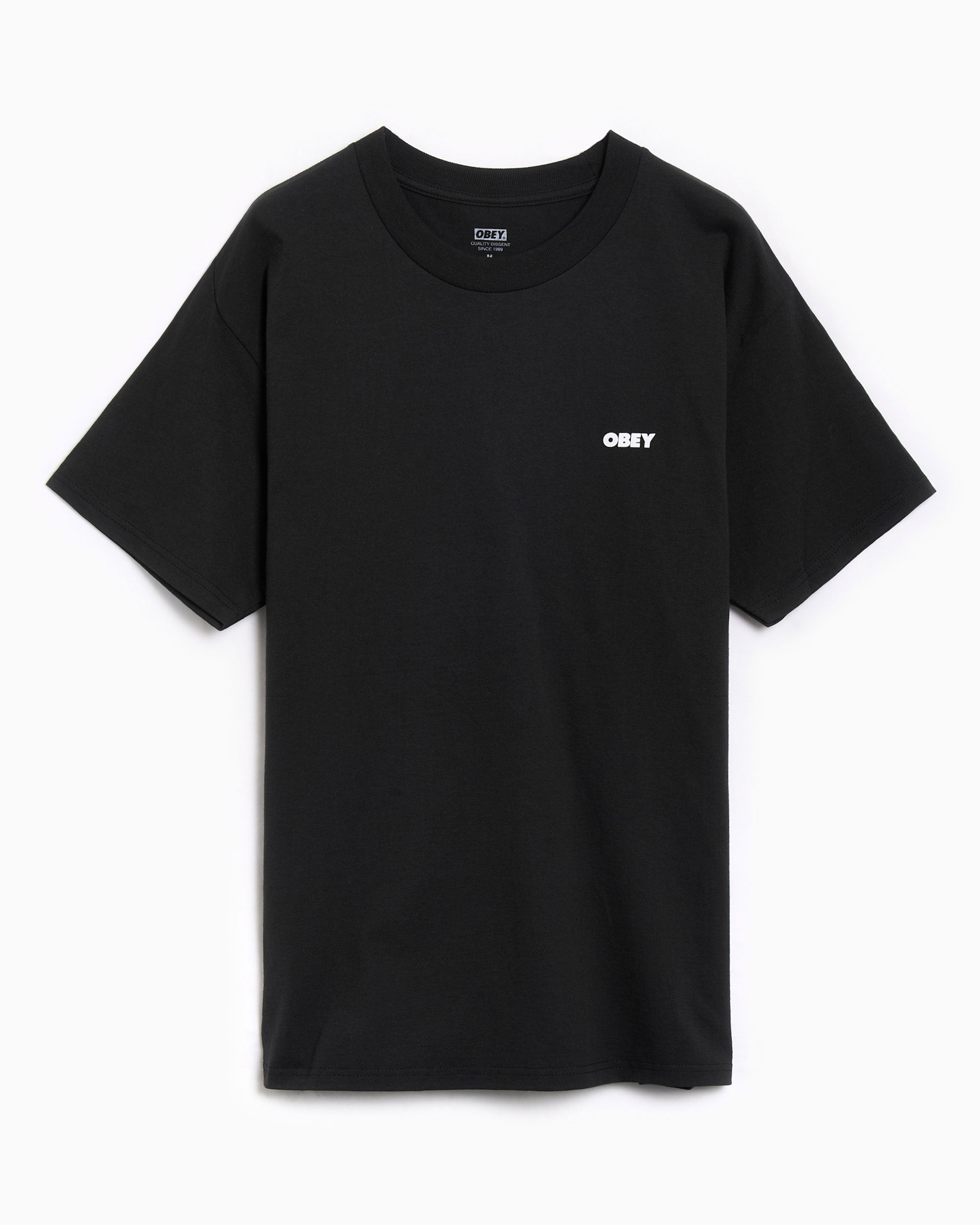 T-Shirts OBEY Clothing World in Flames Graphic Men's T-Shirt - 165264236-VBL