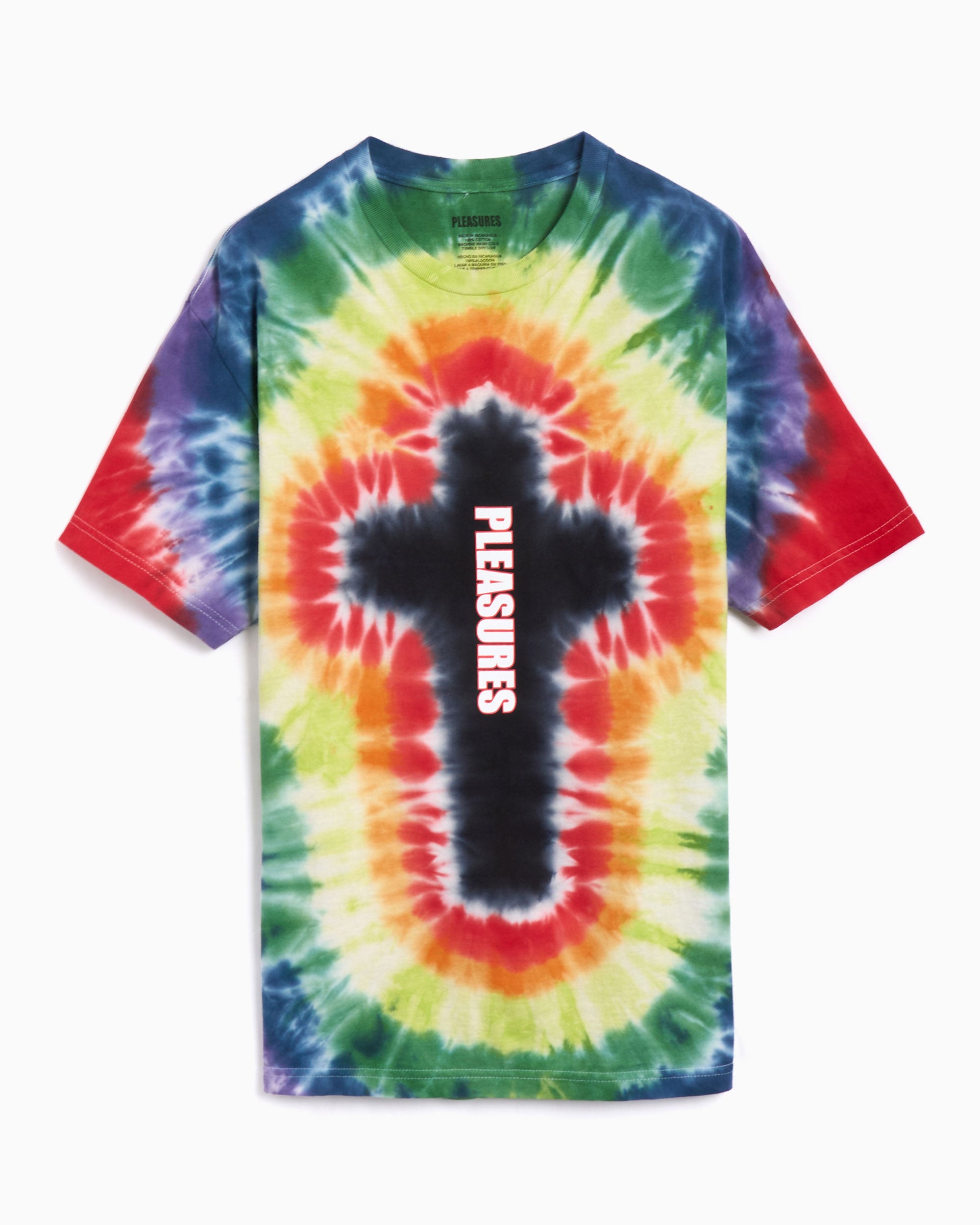 T-Shirts Pleasures Dyed Men's T-Shirt Men's T-Shirt - P25SP062-HIPPIE