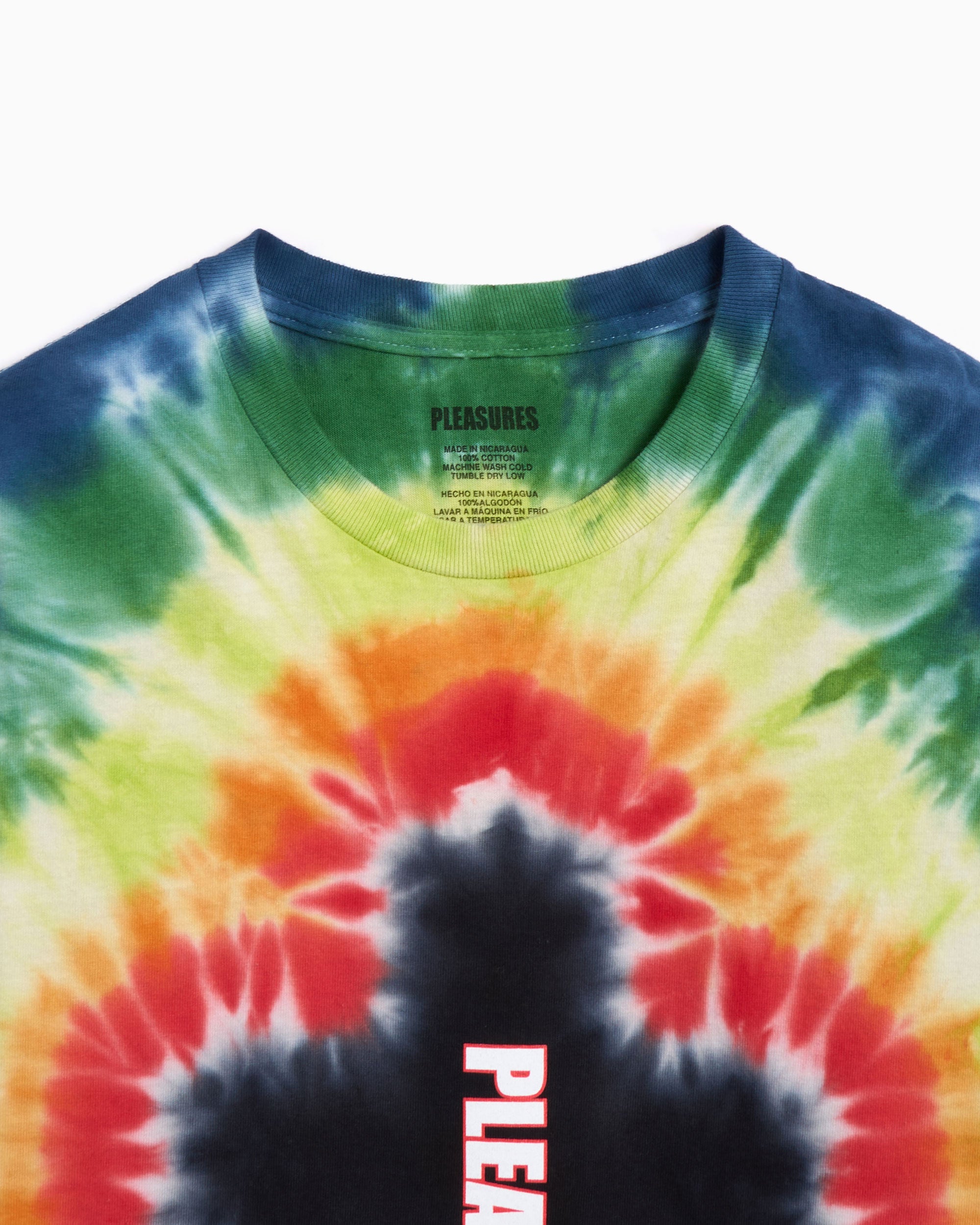 T-Shirts Pleasures Dyed Men's T-Shirt Men's T-Shirt - P25SP062-HIPPIE