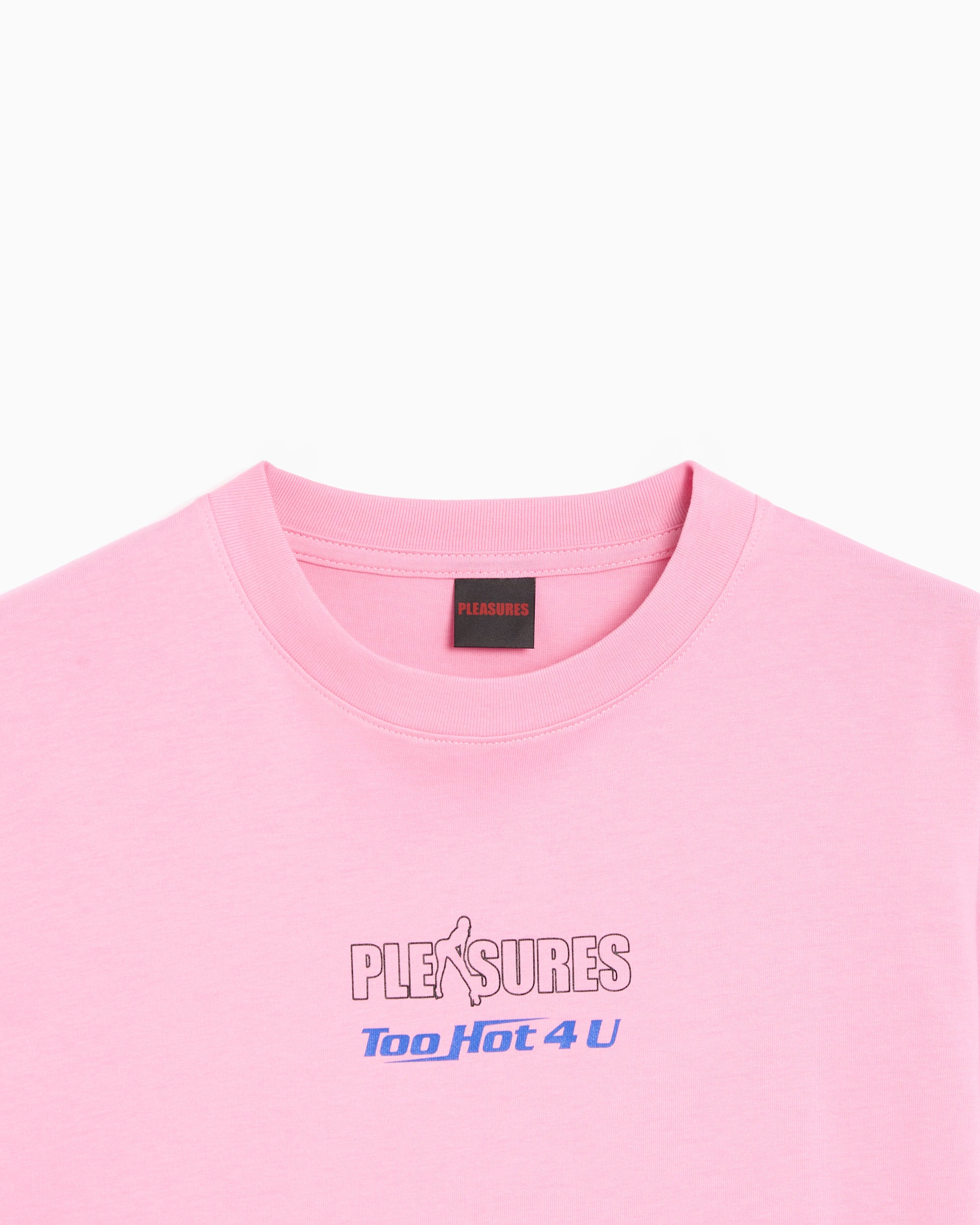 T-Shirts Pleasures Hot 4 U Graphic Long-Sleeved Relaxed Men's T-Shirt - P26SP054-PINK