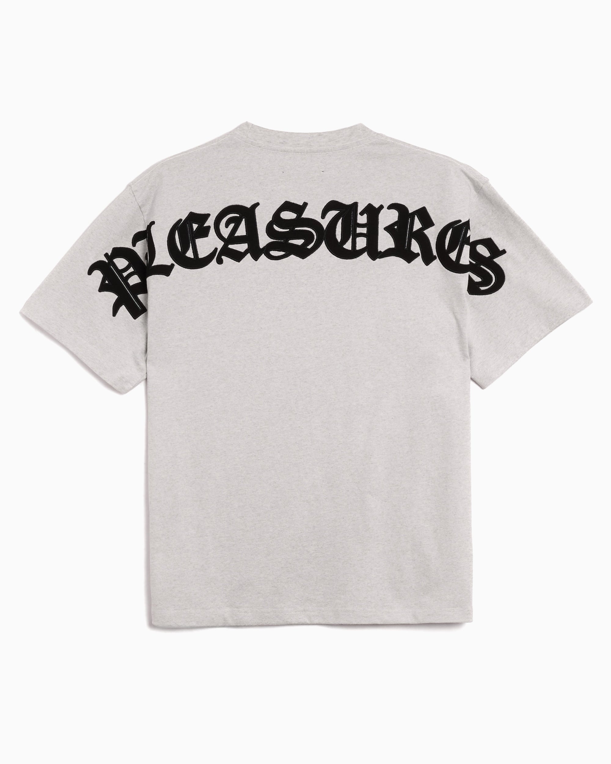T-Shirts Pleasures Neural Logo Relaxed Men's T-Shirt - P26SP026-OATMEAL
