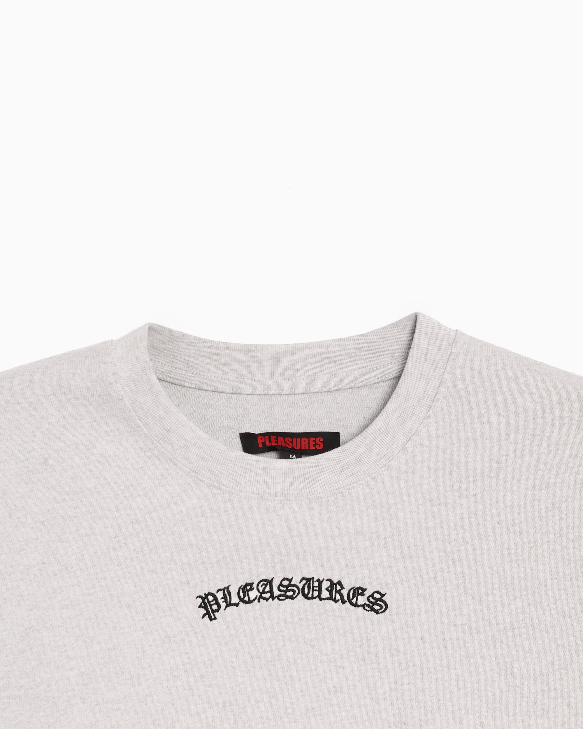 T-Shirts Pleasures Neural Logo Relaxed Men's T-Shirt - P26SP026-OATMEAL