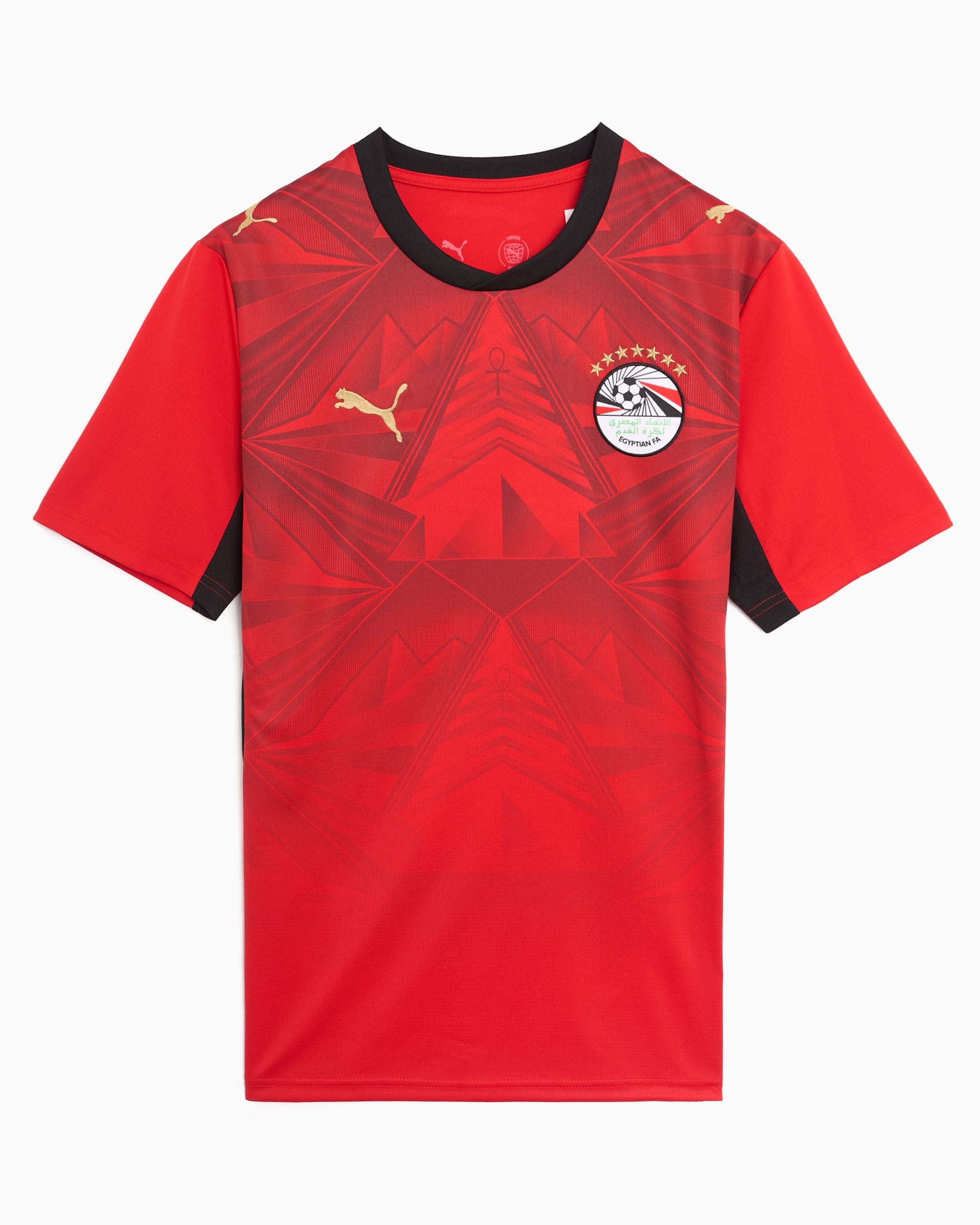 T-Shirts Puma Egypt Futbol 2026 Home Kit Men's Jersey T-Shirt - 783552-01