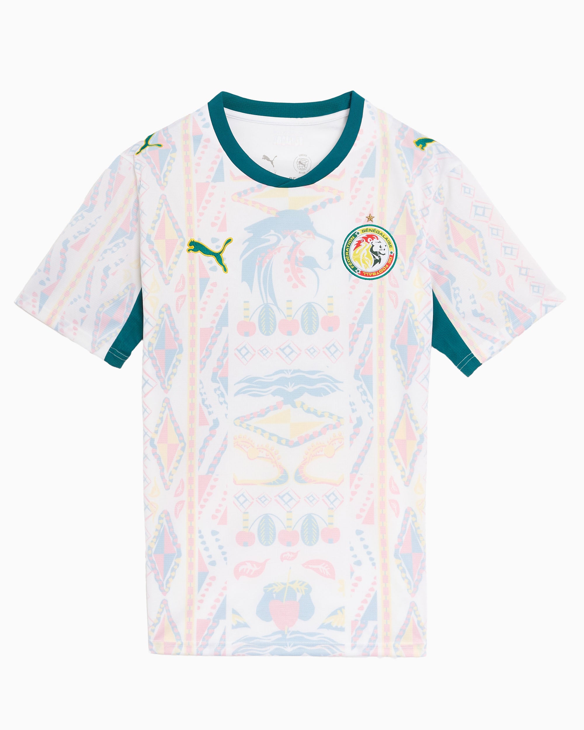 T-Shirts Puma Republic of Senegal Futbol 2026 Home Kit Men's Jersey T-Shirt - 783165-01