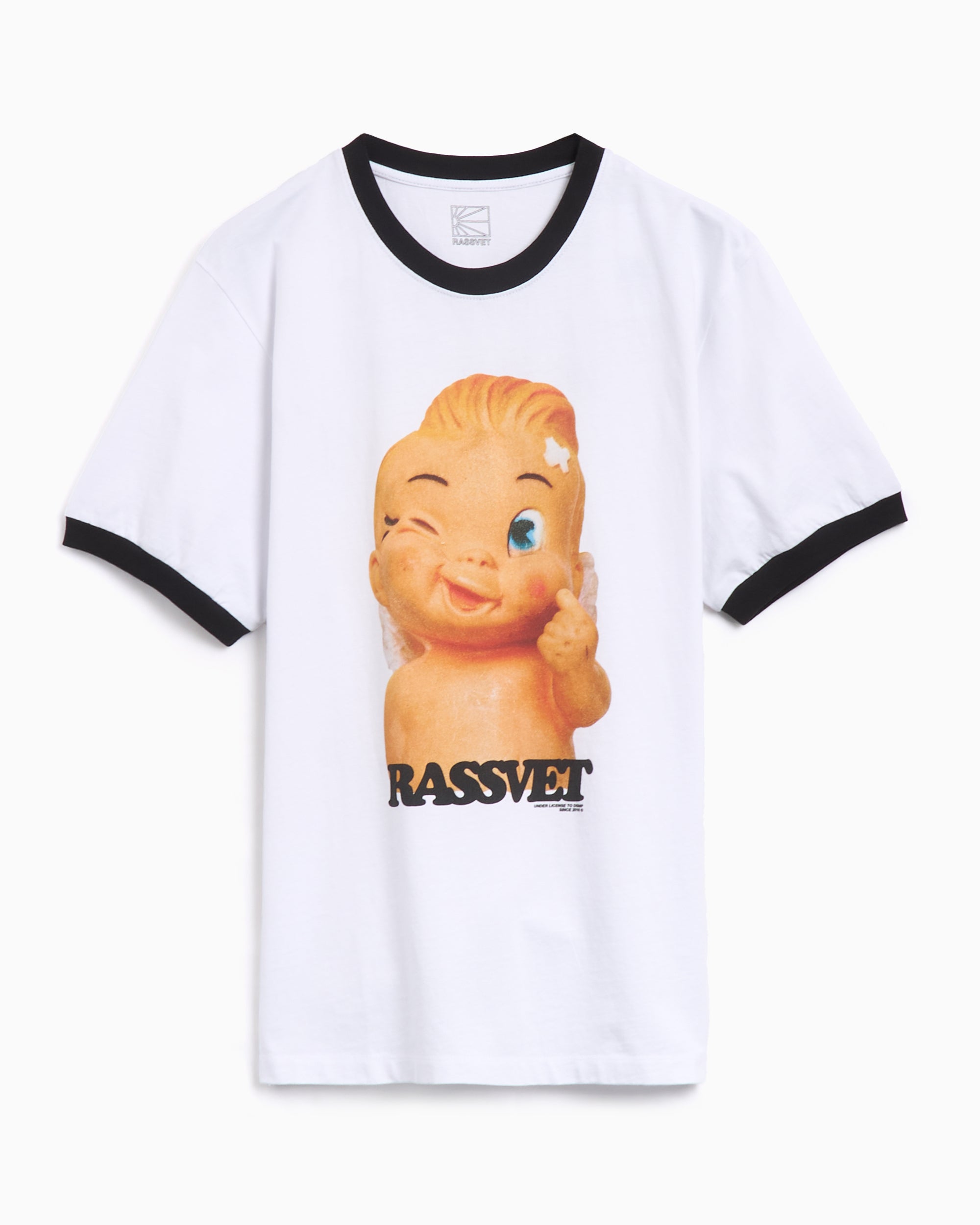 T-Shirts Rassvet Merci Ringer Men's Knit T-Shirt Men's T-Shirt - PACC16T004-2
