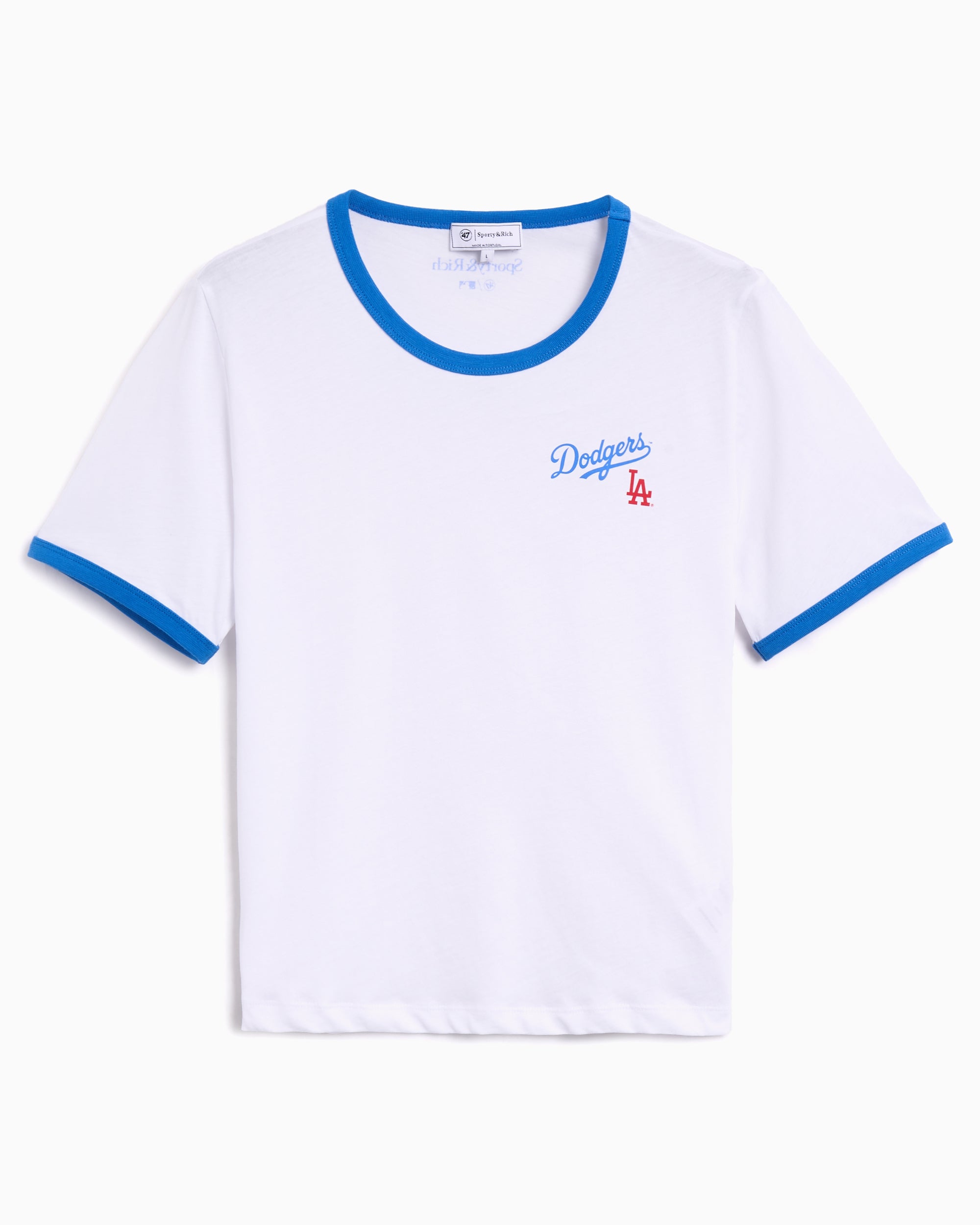 T-Shirts Sporty & Rich Dodgers Serif Women's T-Shirt - TO073627666WH46
