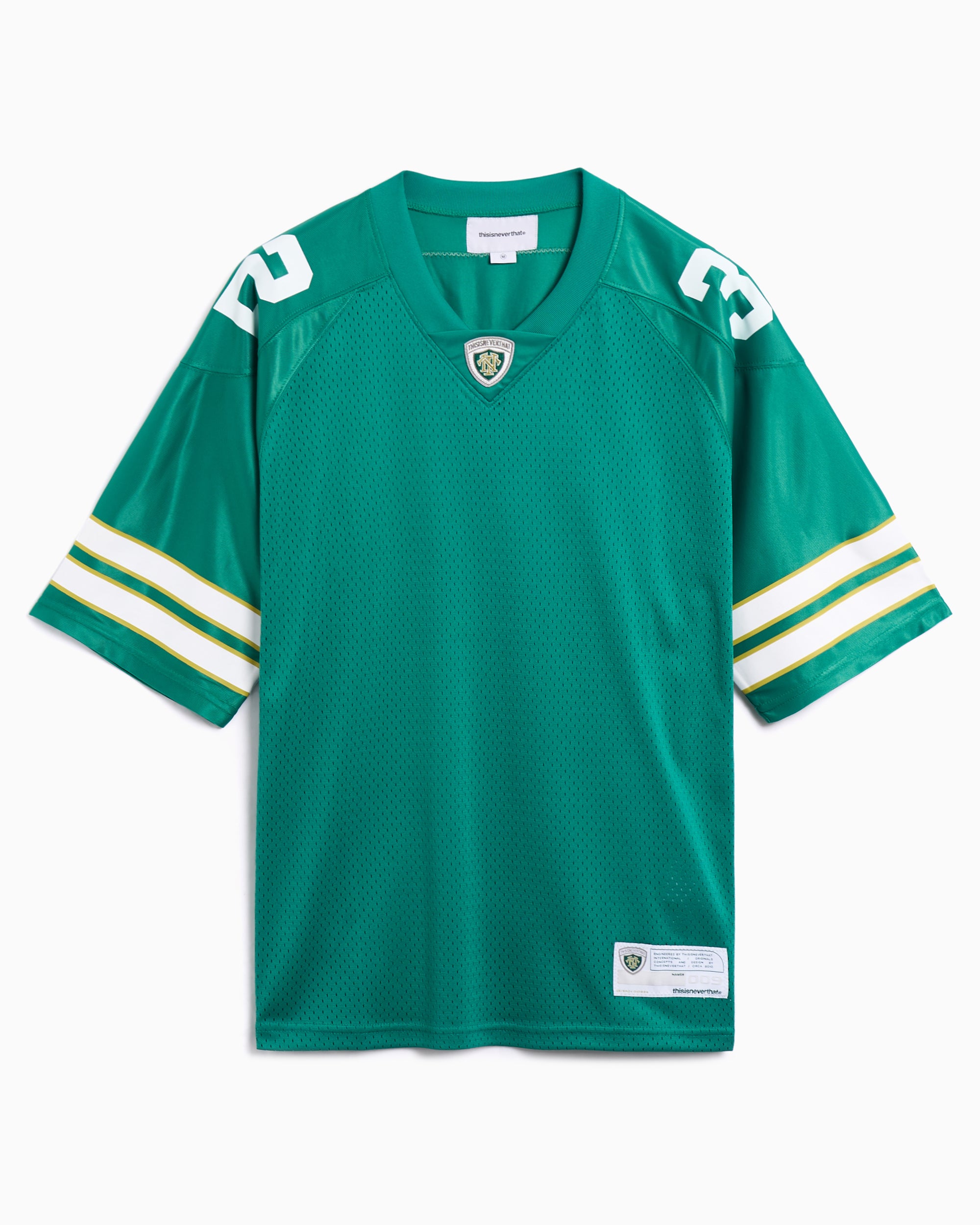 T-Shirts thisisneverthat® Football Relaxed Men's Jersey T-Shirt - TN251WTOSP01-GRN