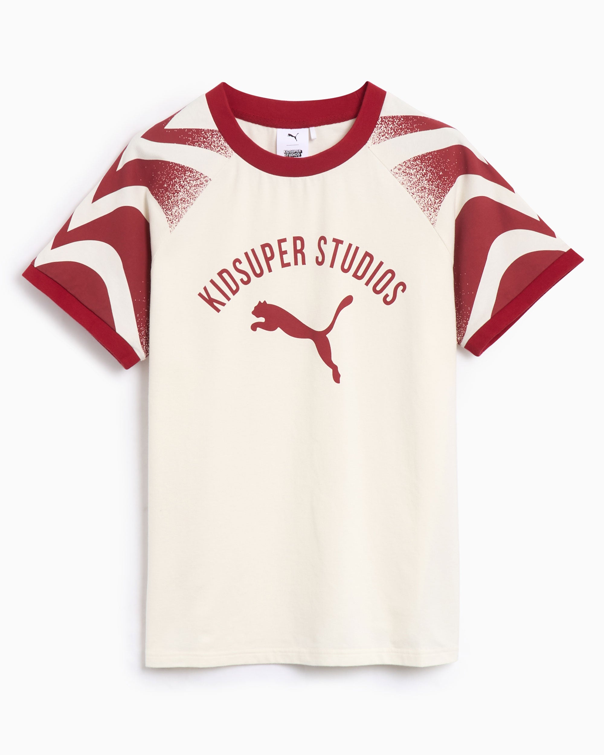 T-Shirts X KidSuper Puma x KidSuper Ringer Men's T-Shirt Men's T-Shirt - 629513-76