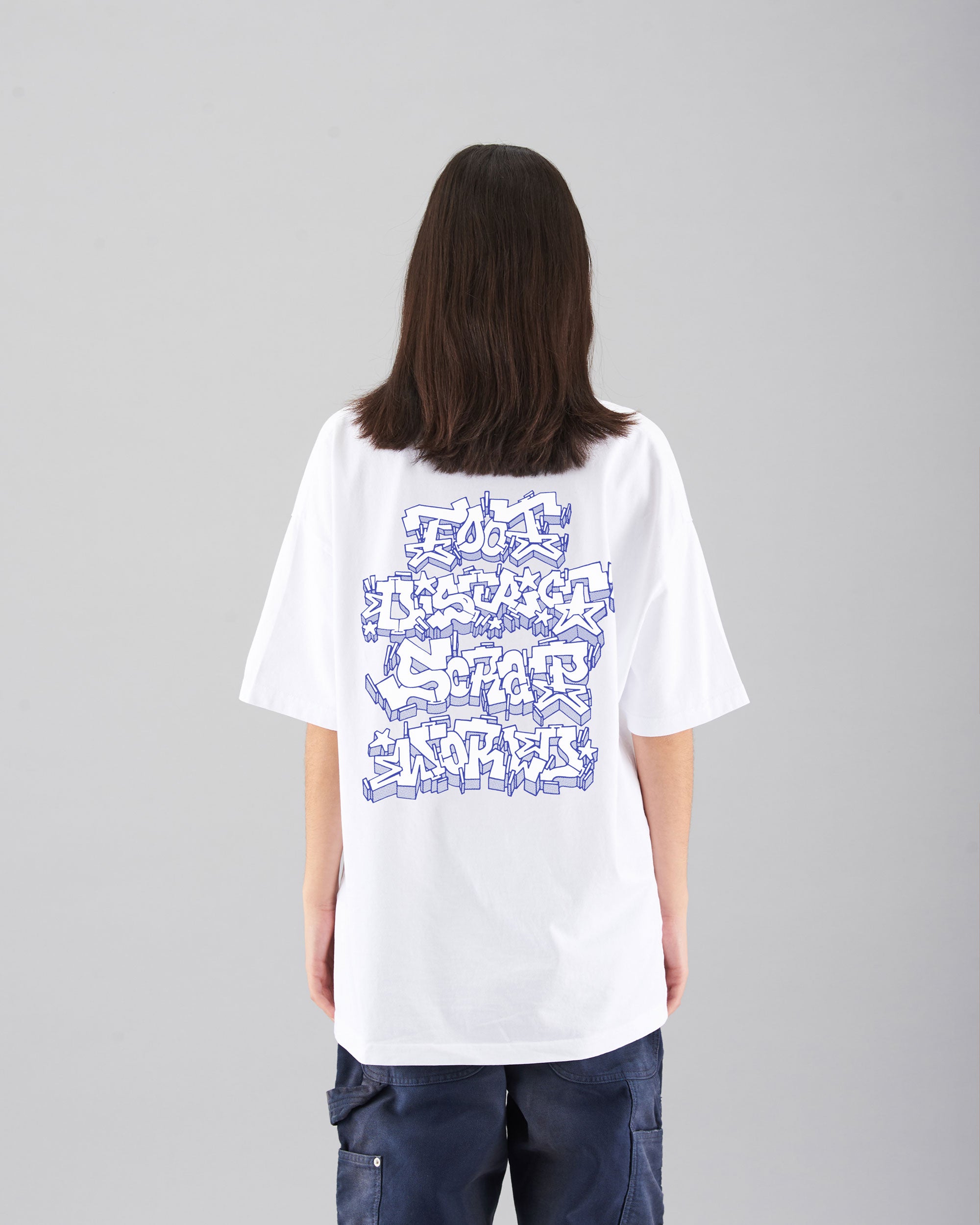 T-Shirts X ScrapWorld FOOTDISTRICT x ScrapWorld Logo Unisex T-Shirt Unisex T-Shirt - FDSWTSHIRT-WHITE